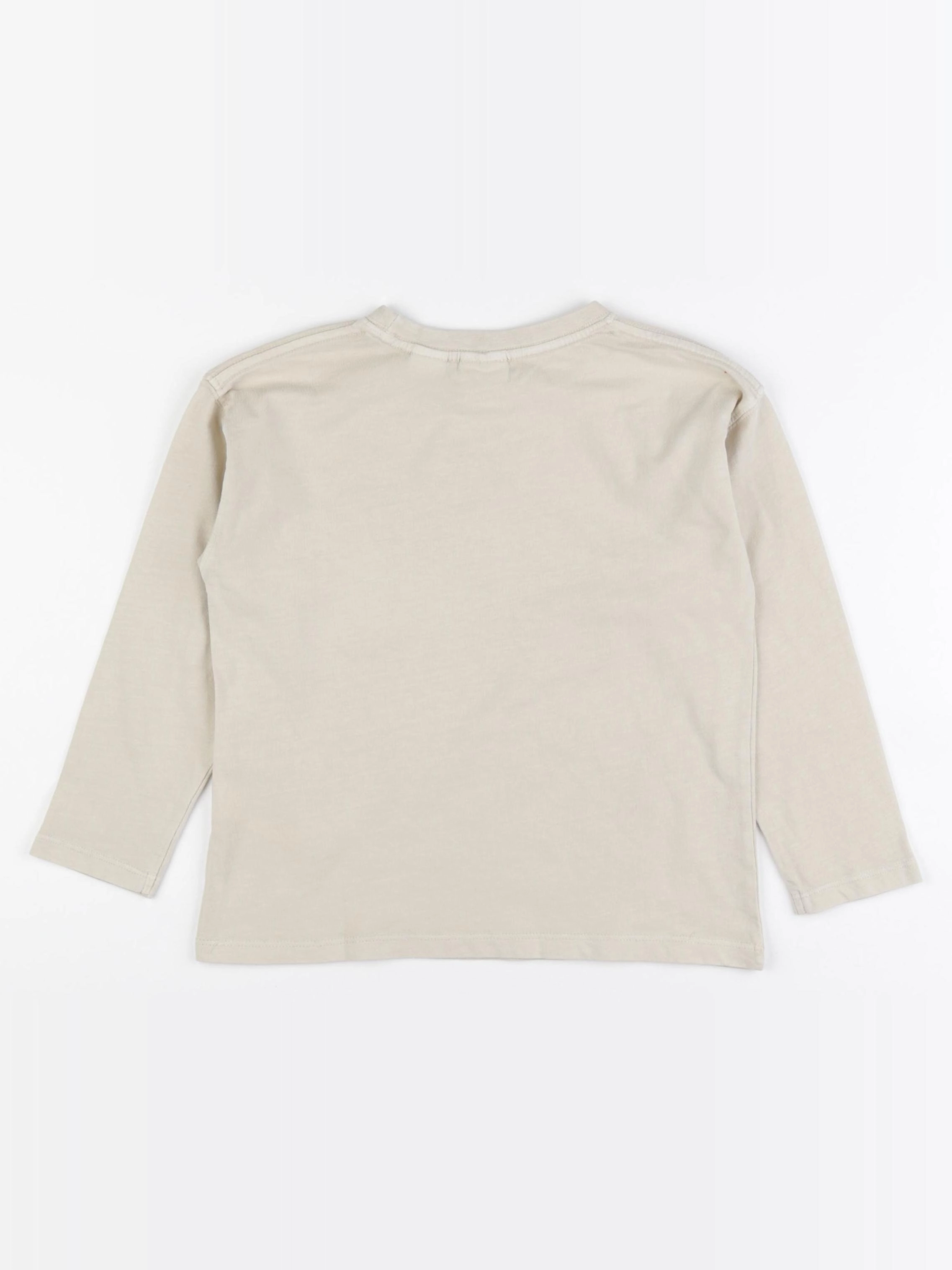 Zara - tee-shirt beige - 3/4 ans
