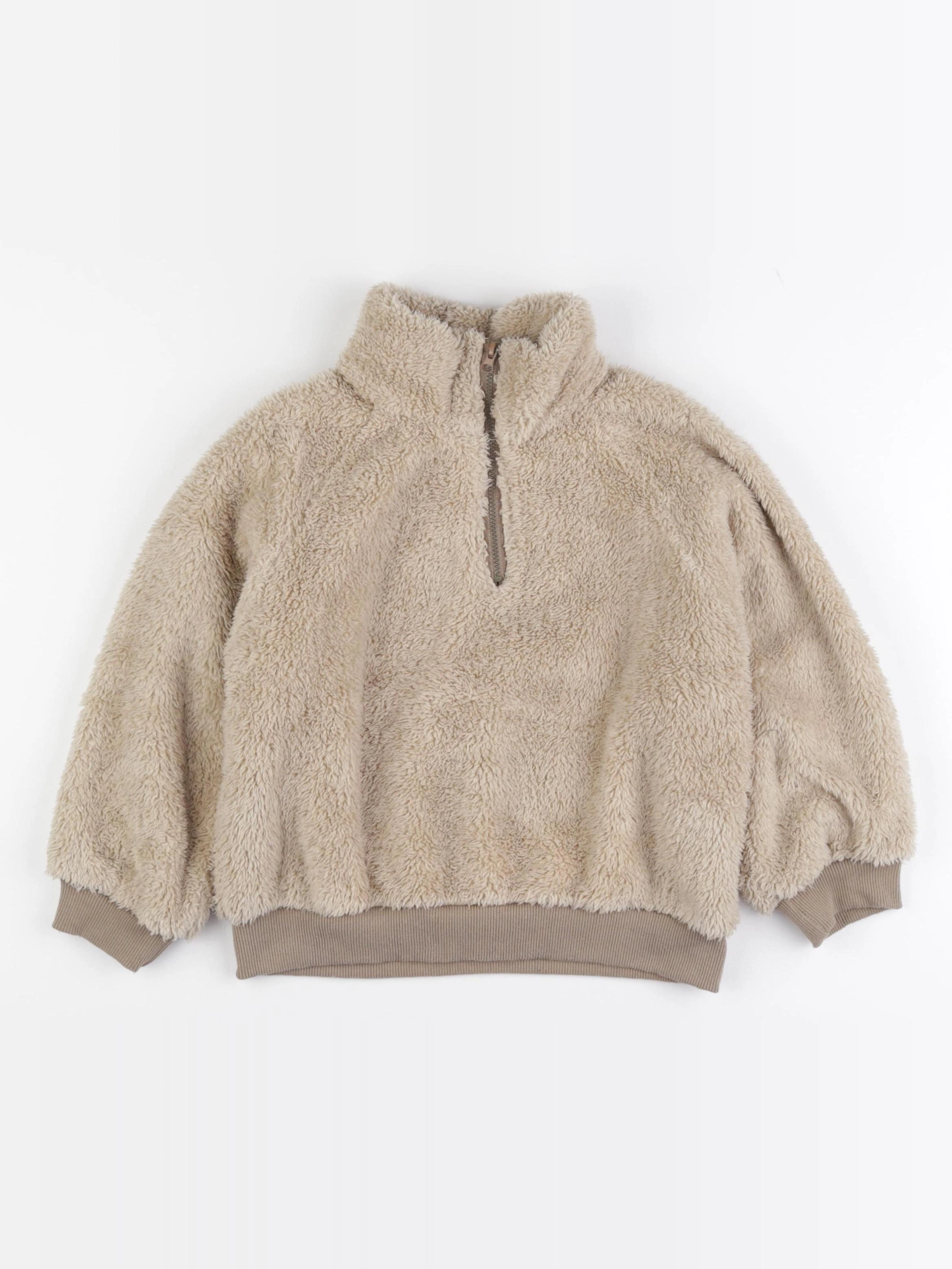 Gamin gamine - pull marron - 3 ans