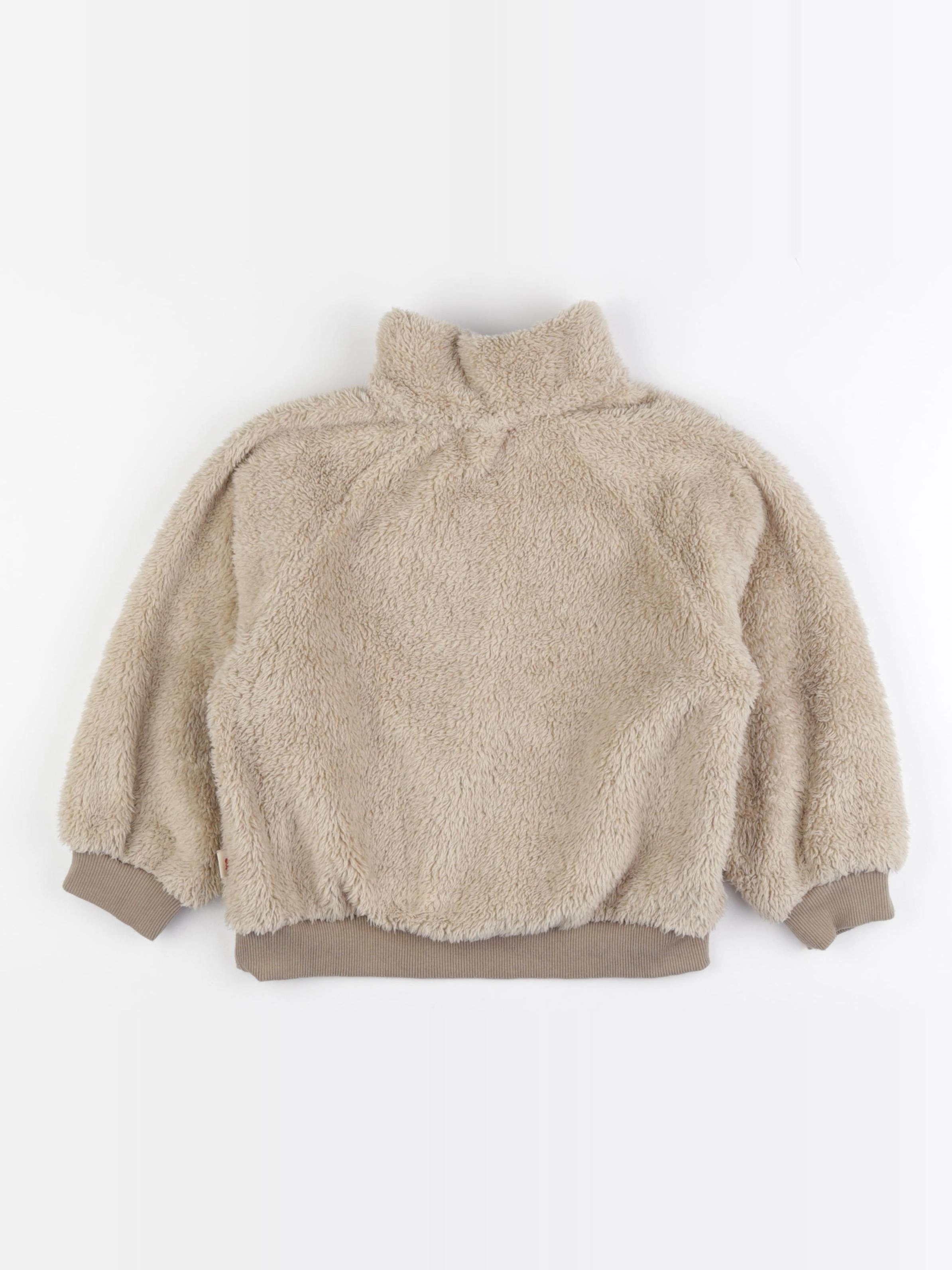 Gamin gamine - pull marron - 3 ans