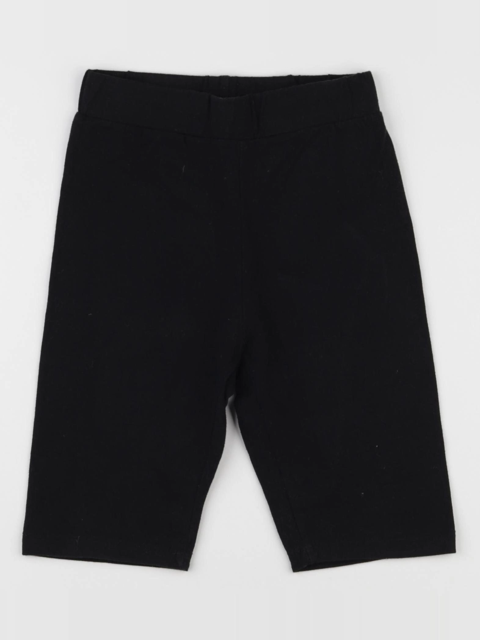Zara - legging court noir - 11/12 ans
