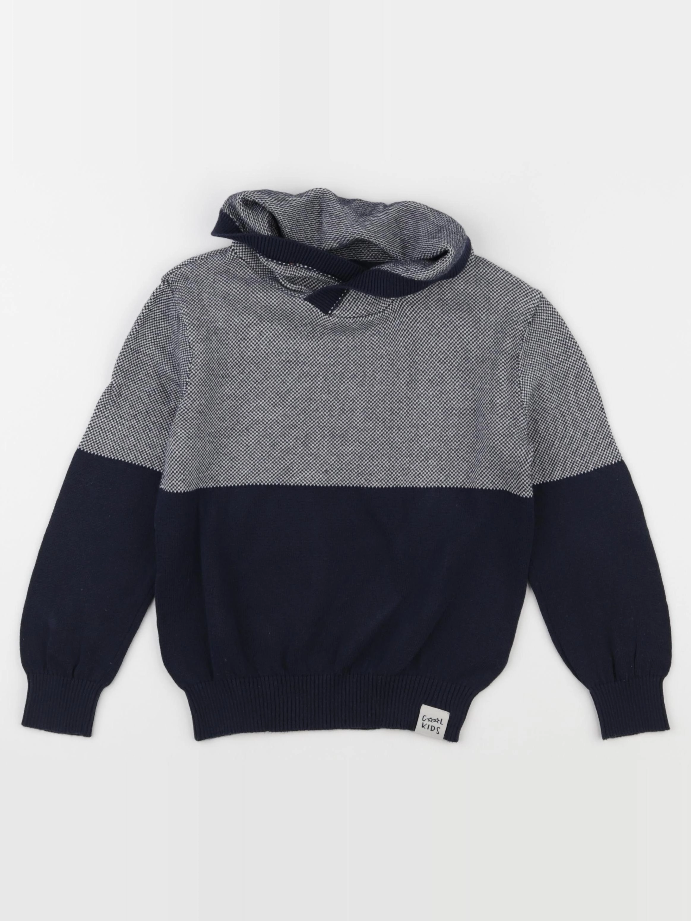 Vertbaudet - pull bleu - 6 ans