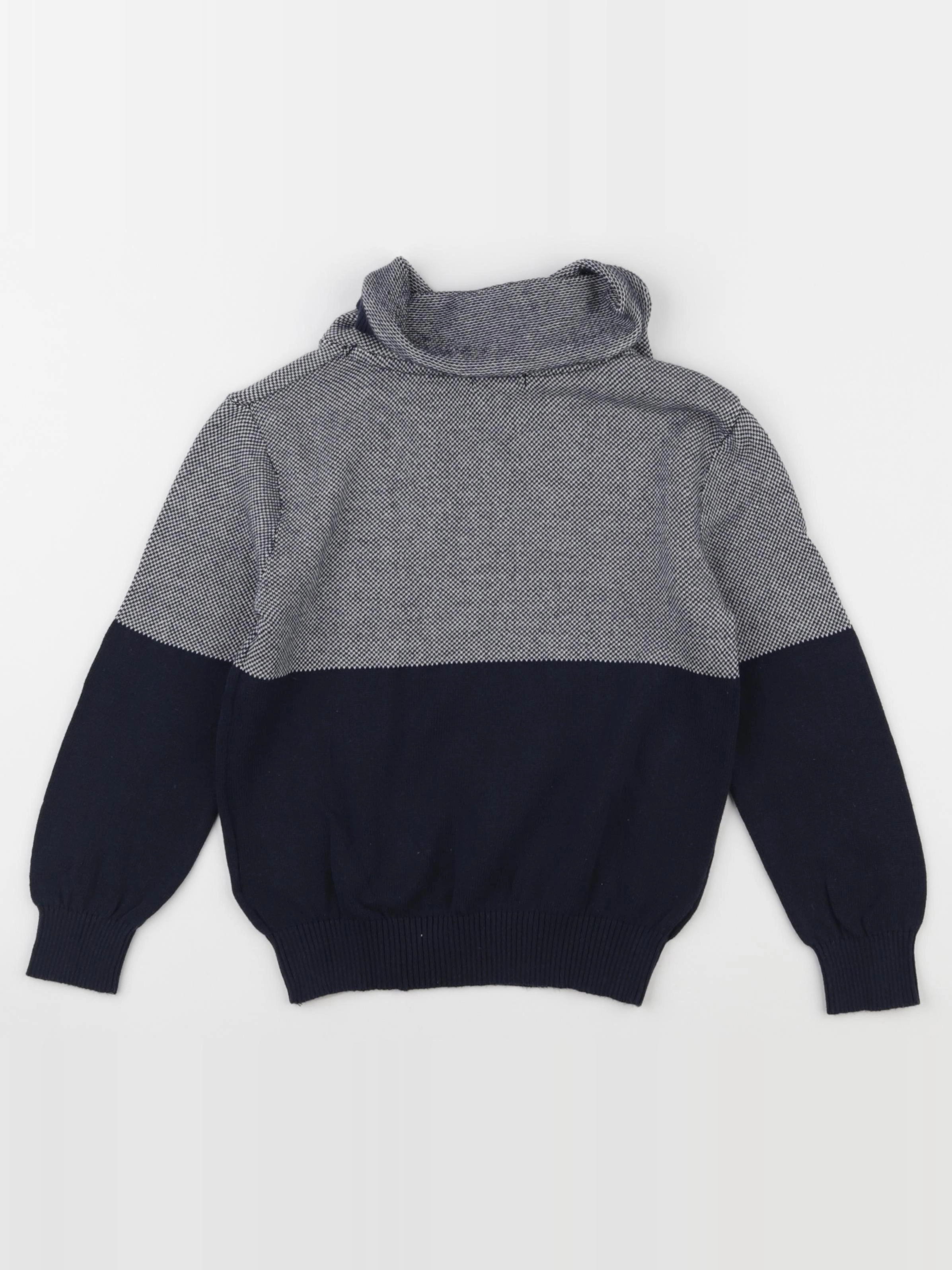 Vertbaudet - pull bleu - 6 ans