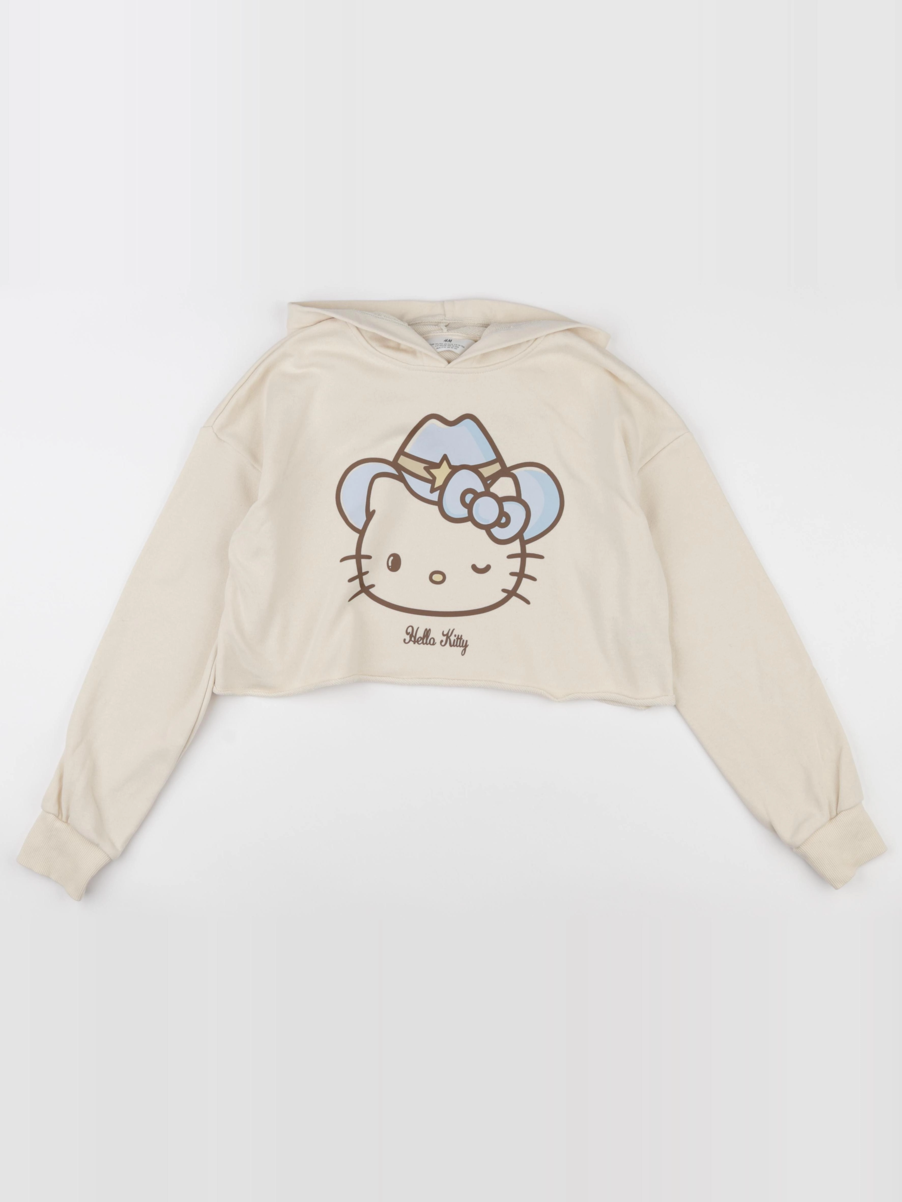 H&M - sweat beige - 10/12 ans