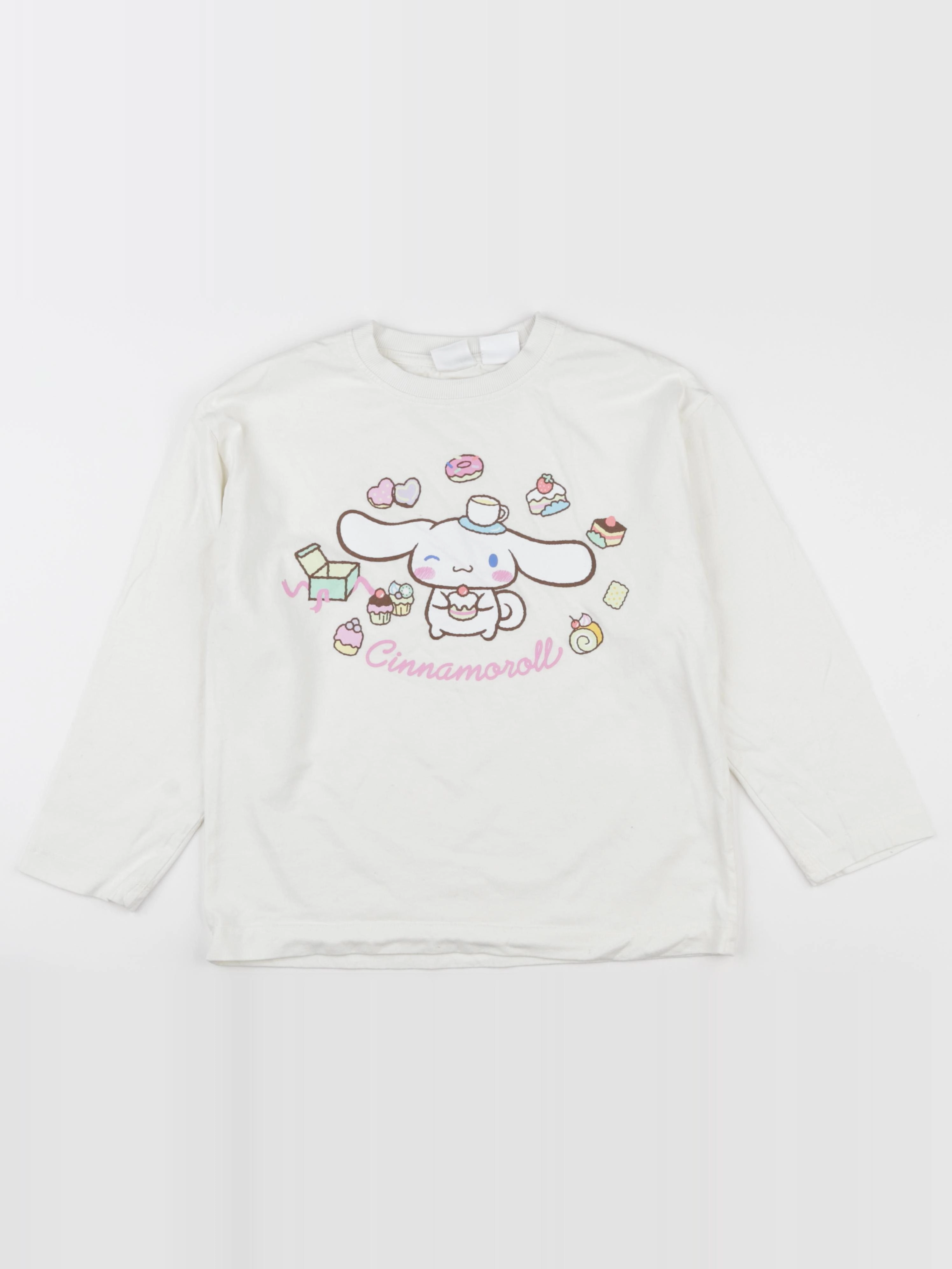 Zara - tee-shirt imprimé au dos beige - 9/10 ans