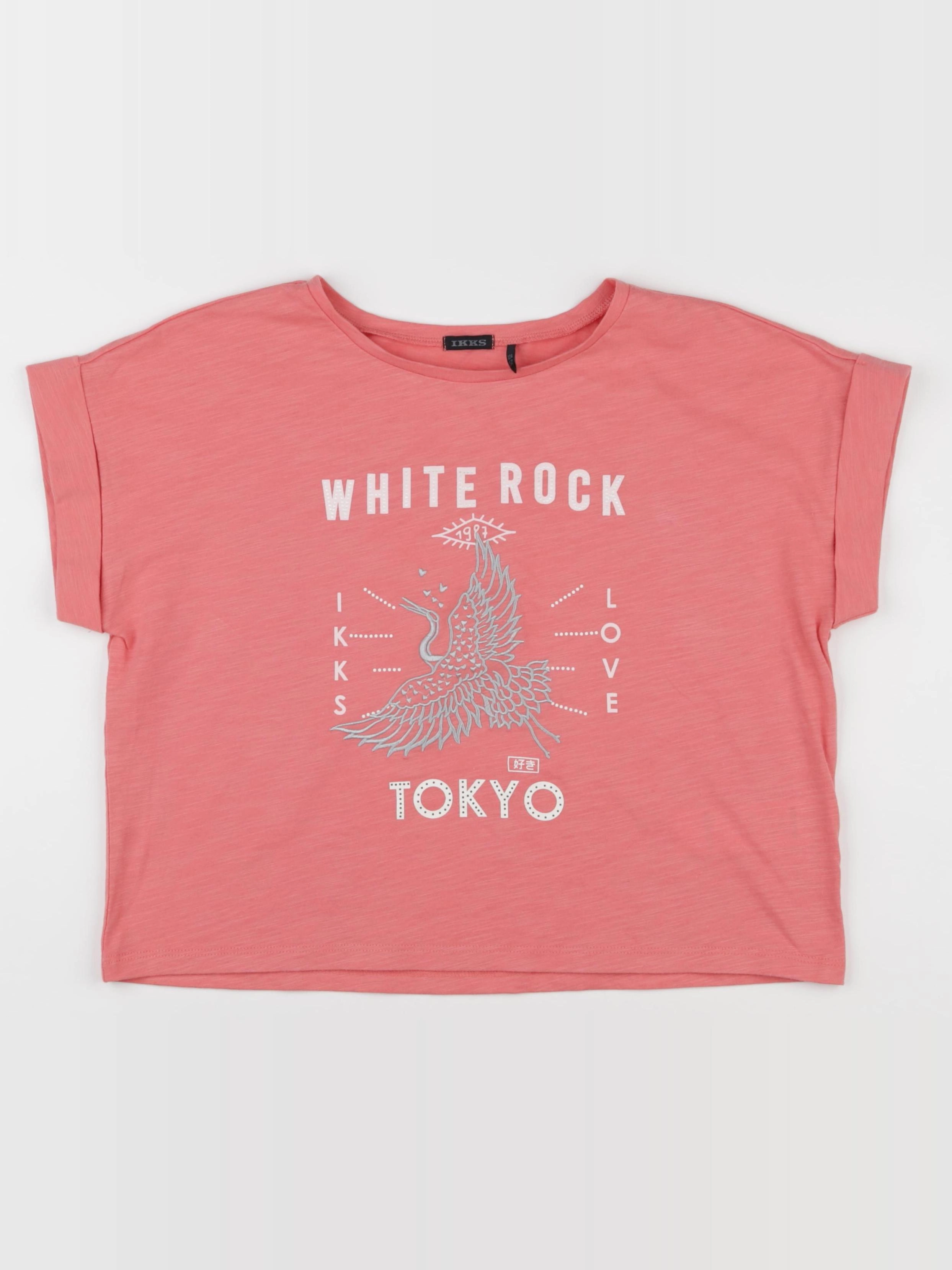 IKKS - tee-shirt rose - 12 ans