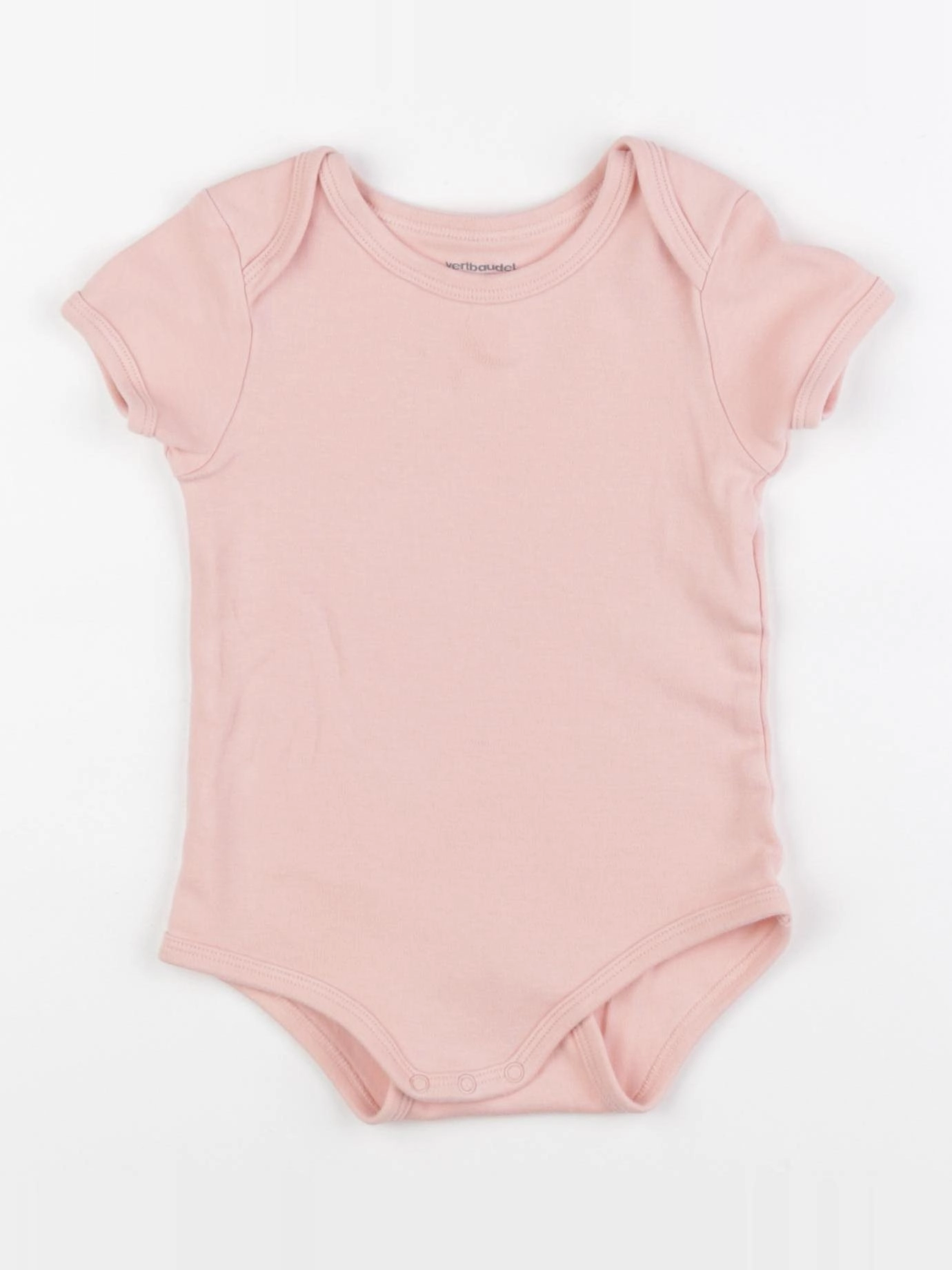 Vertbaudet - body rose - 2 ans