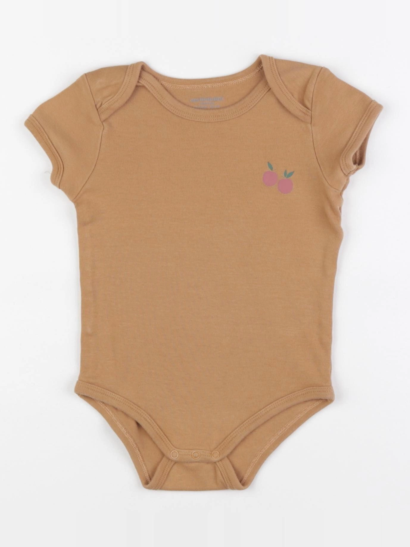 Vertbaudet - body marron - 2 ans