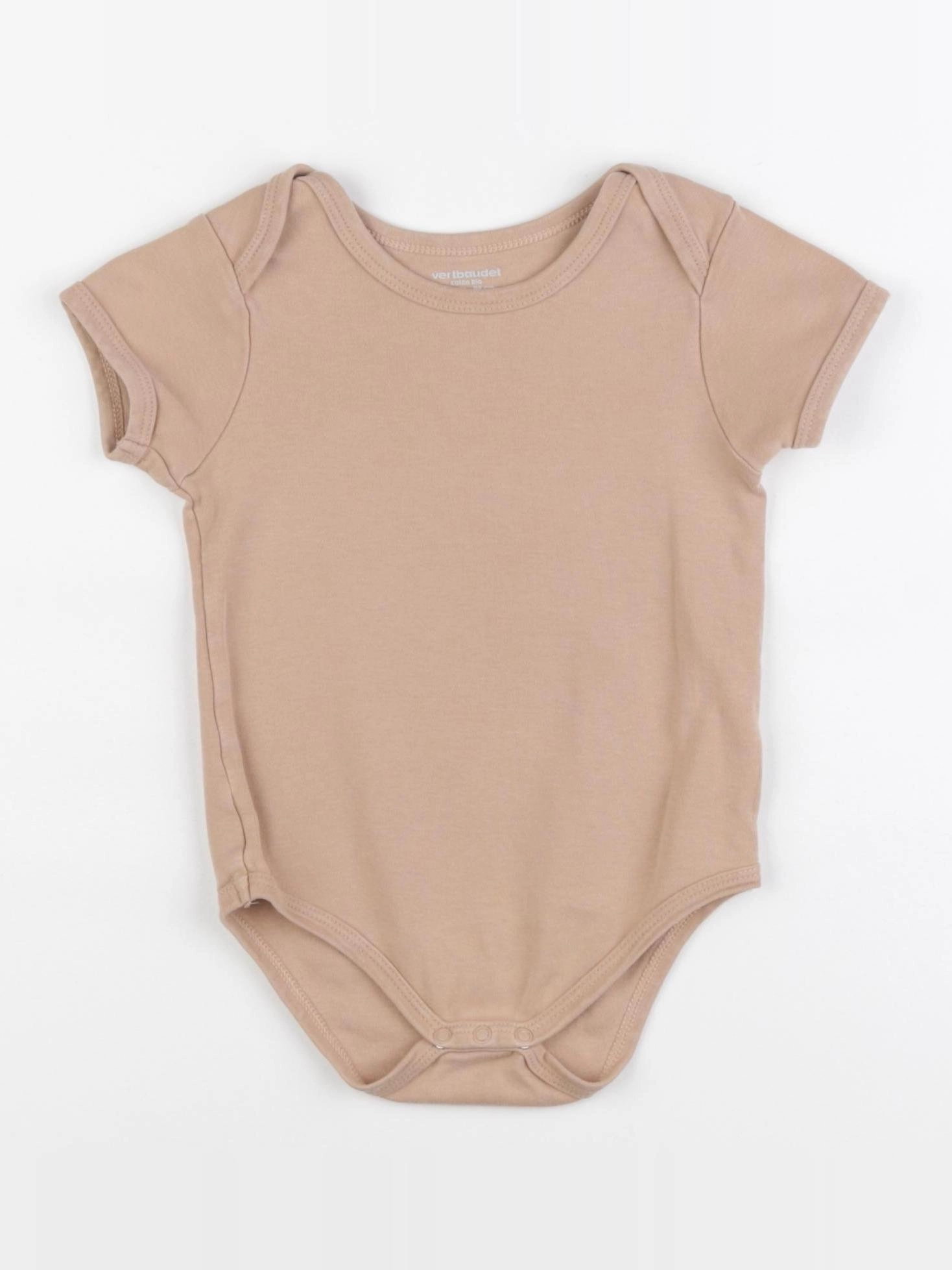 Vertbaudet - body marron - 24 mois