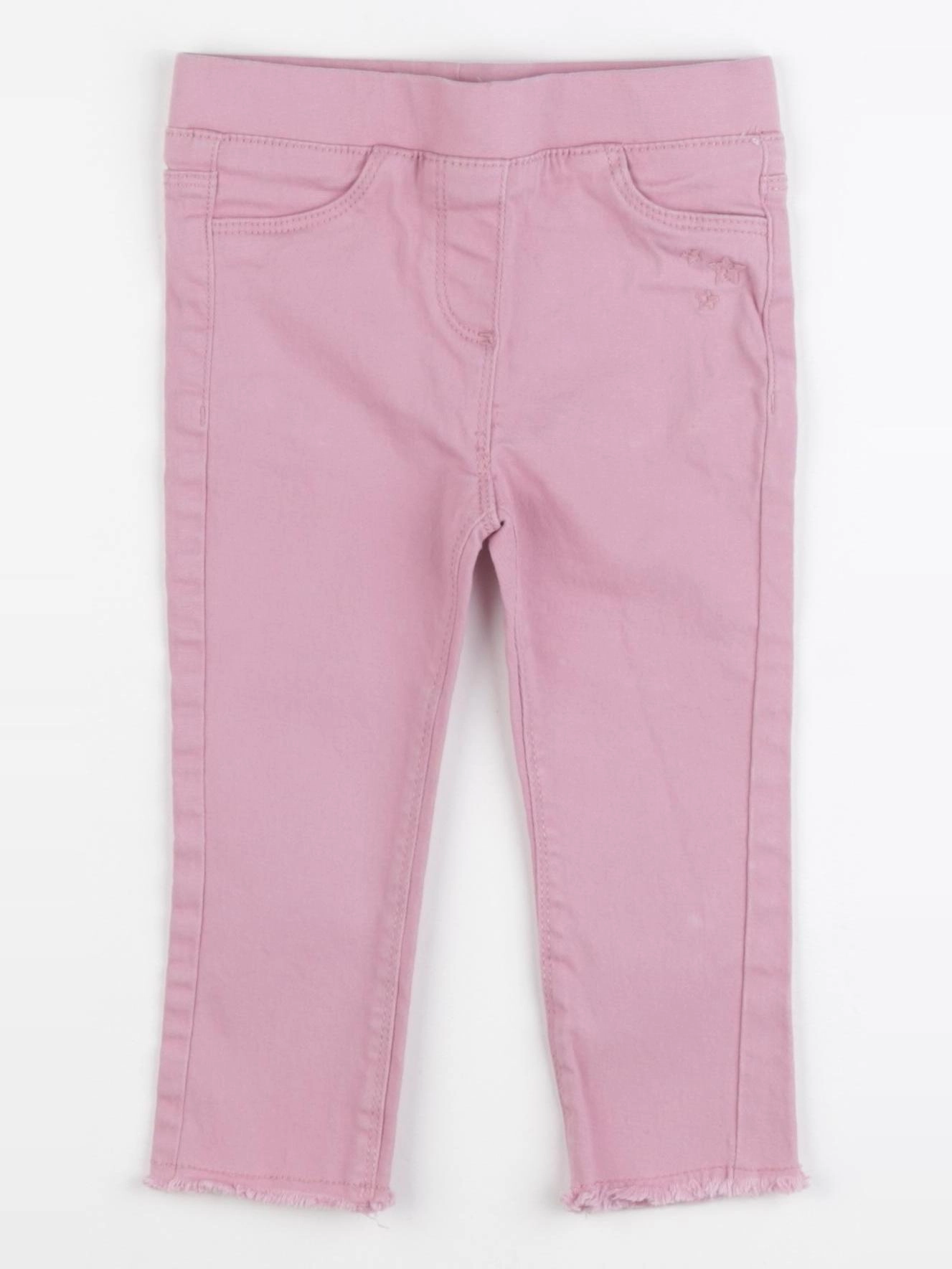 Vertbaudet - jegging rose - 2 ans