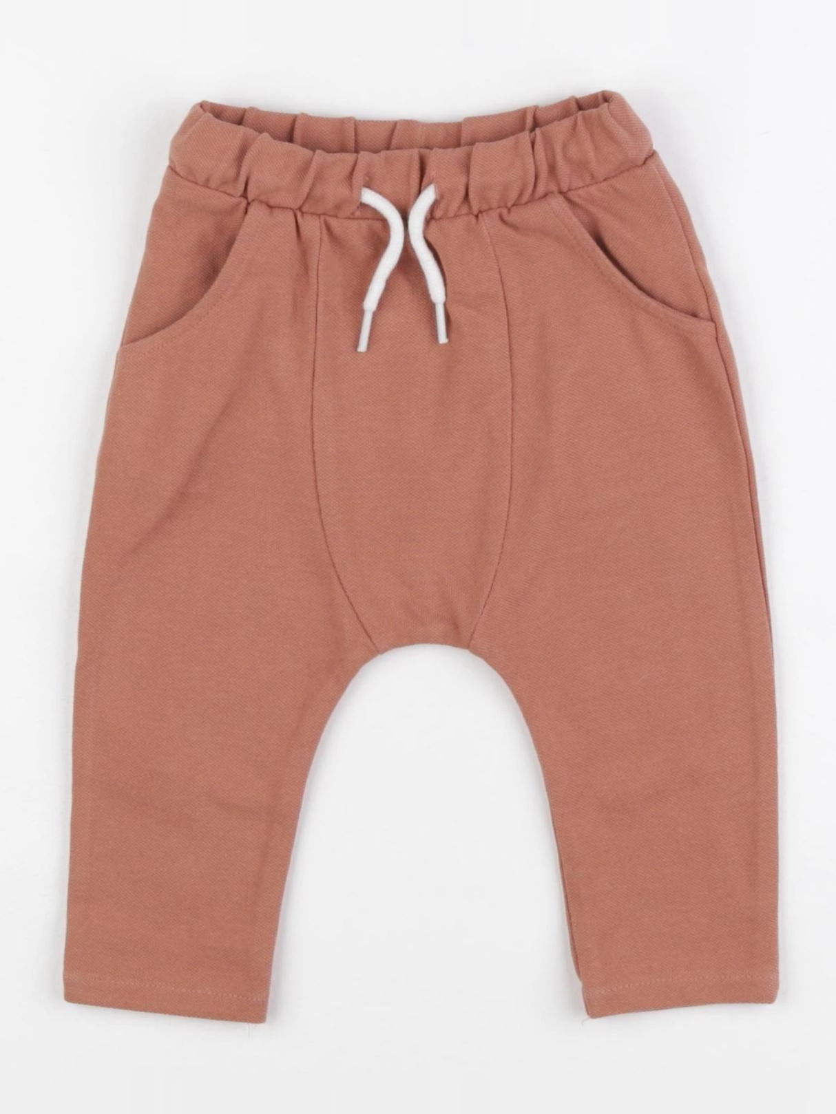 Vertbaudet - jogging orange - 6 mois