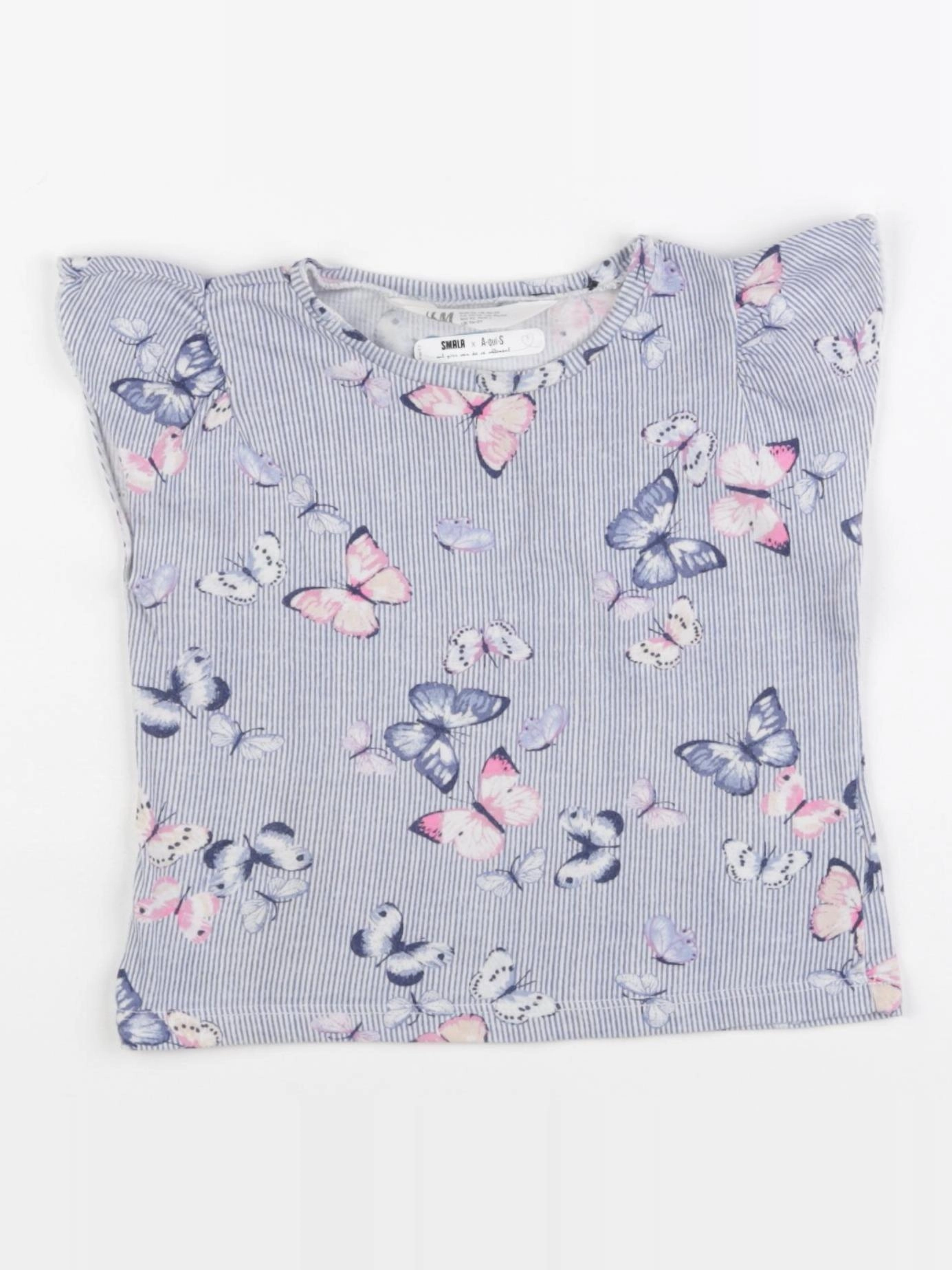 H&M - tee-shirt bleu - 18 mois à 2 ans