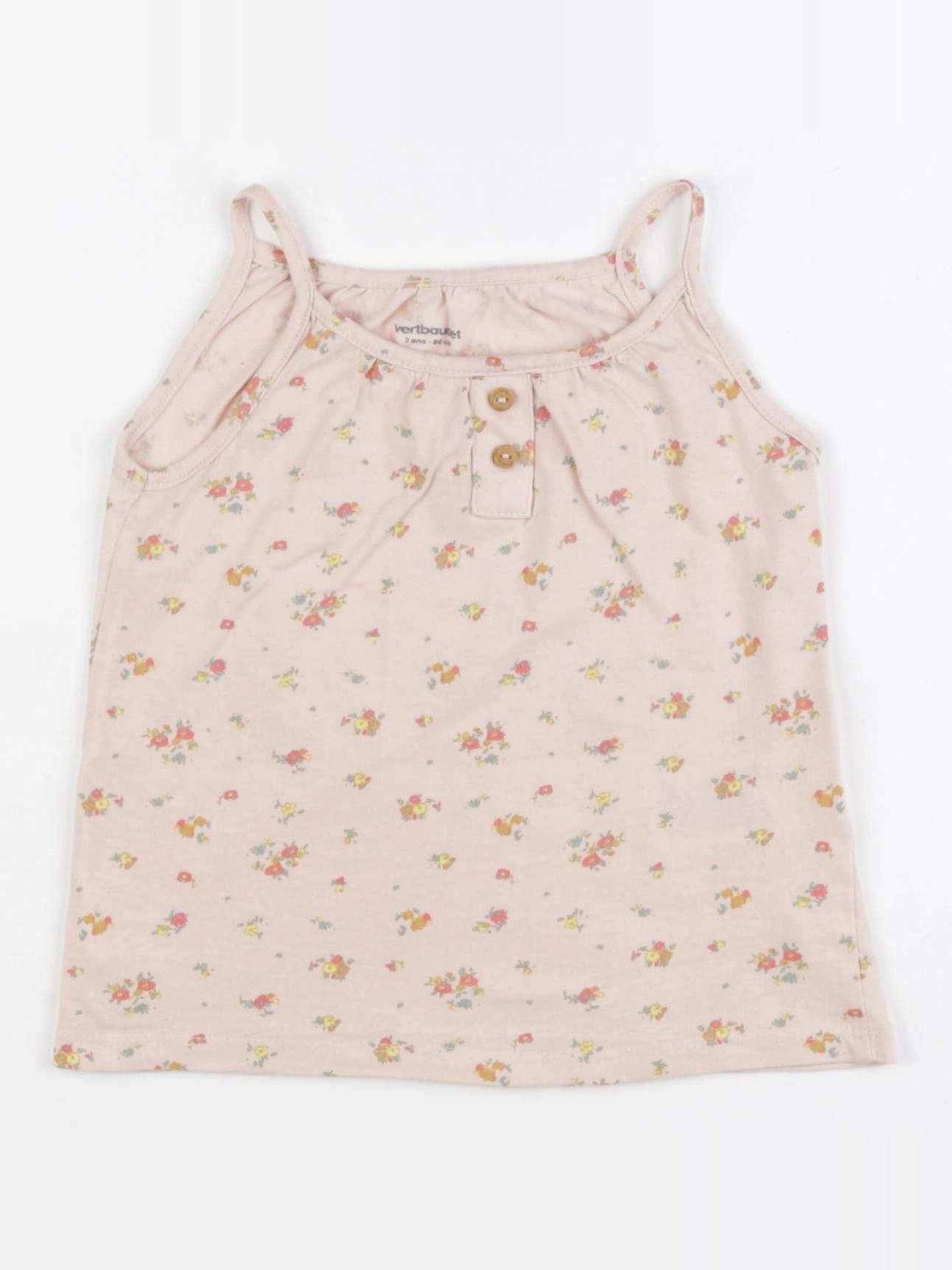 Vertbaudet - débardeur rose - 2 ans