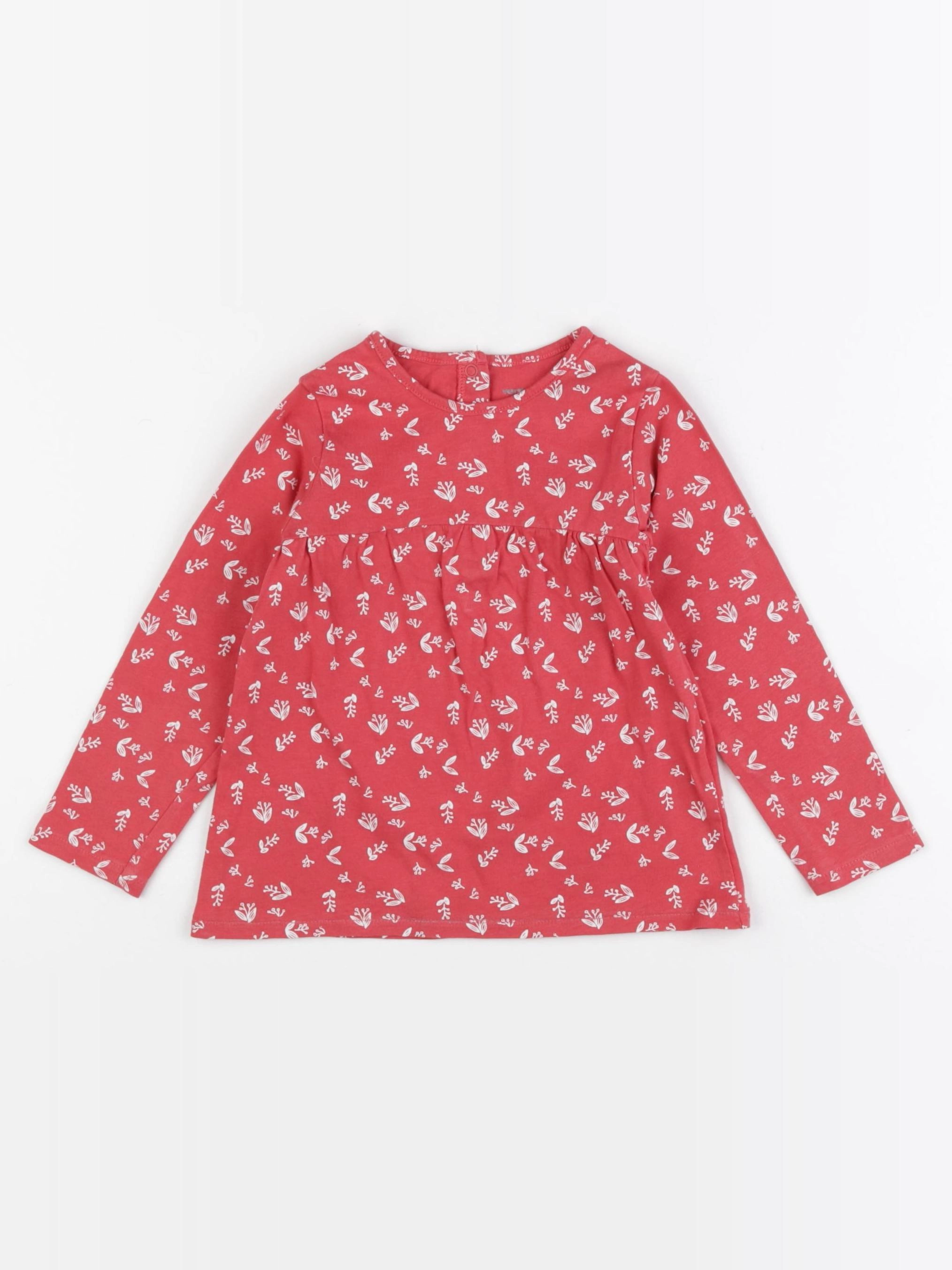 Vertbaudet - tee-shirt rose - 24 mois