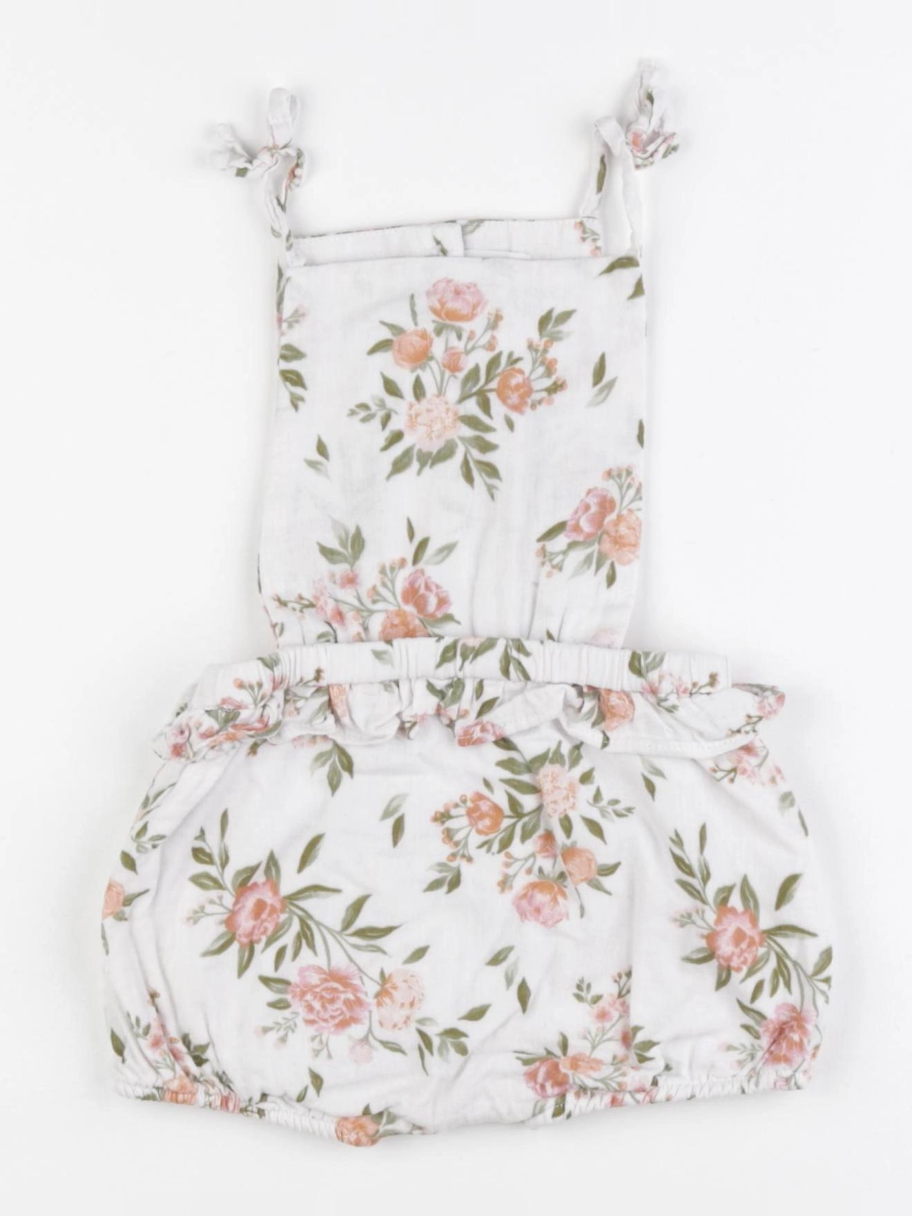 Vertbaudet - combinaison blanc, rose - 24 mois