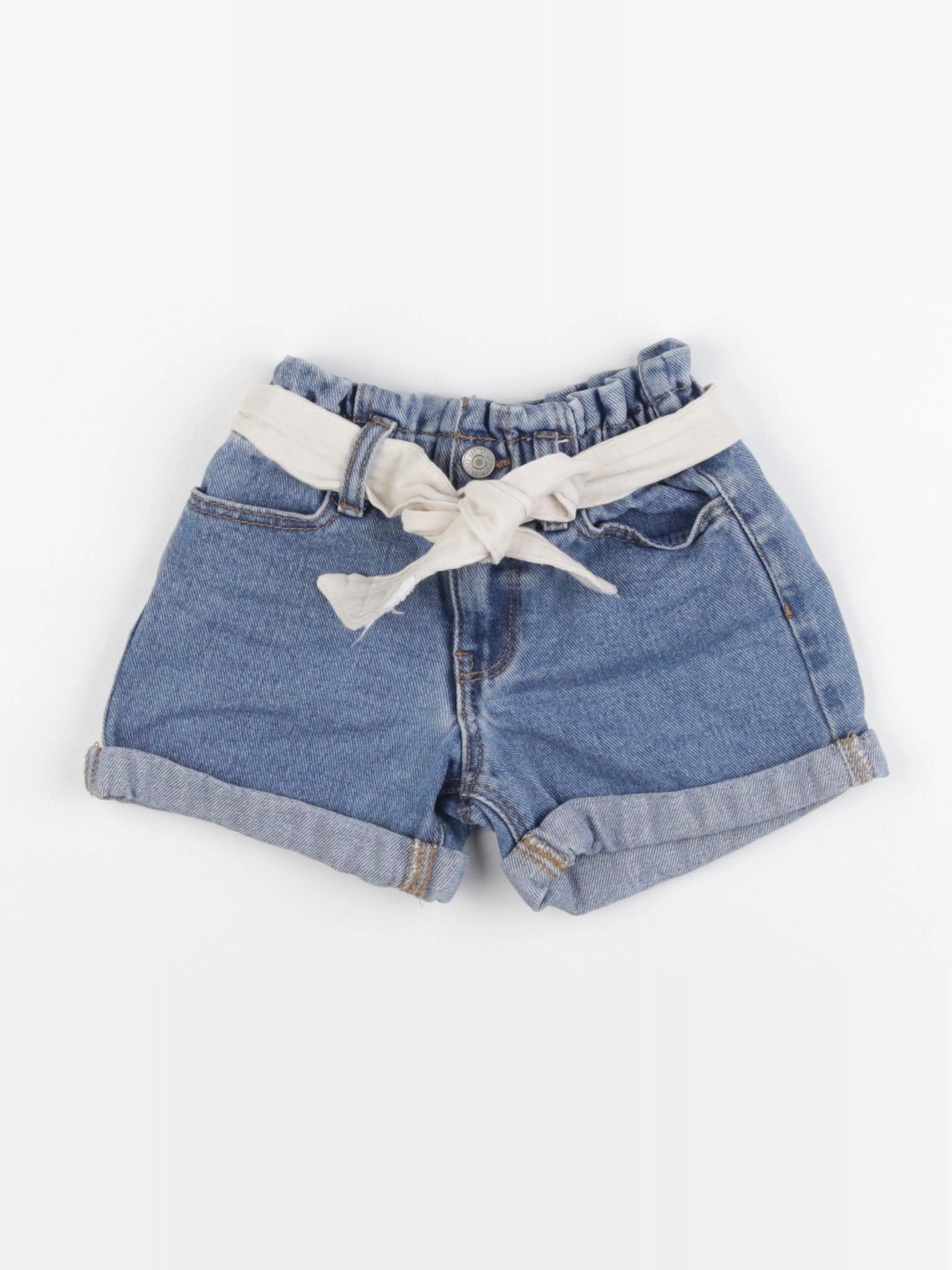 Vertbaudet - short bleu - 2 ans