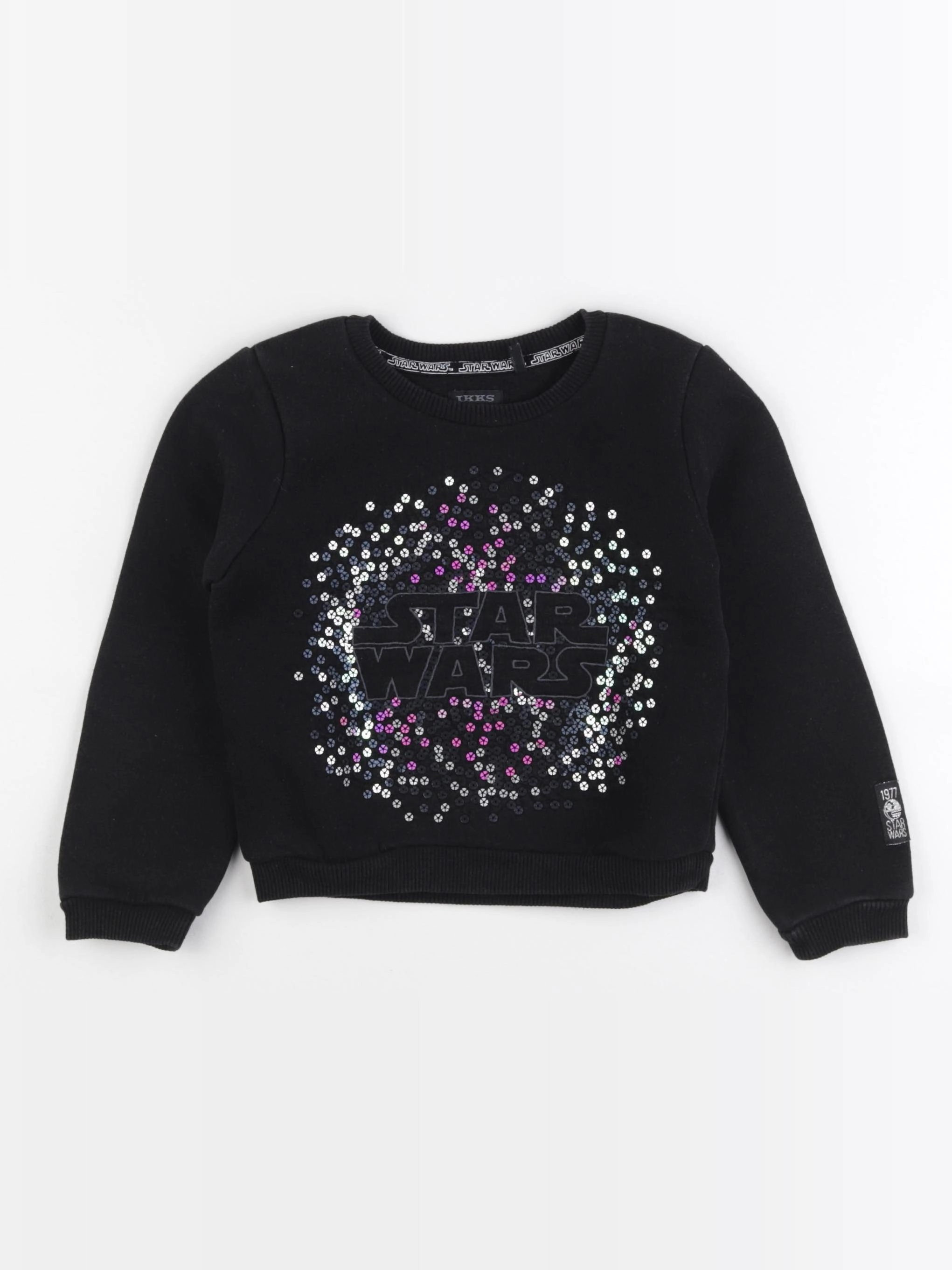IKKS - sweat noir - 4 ans