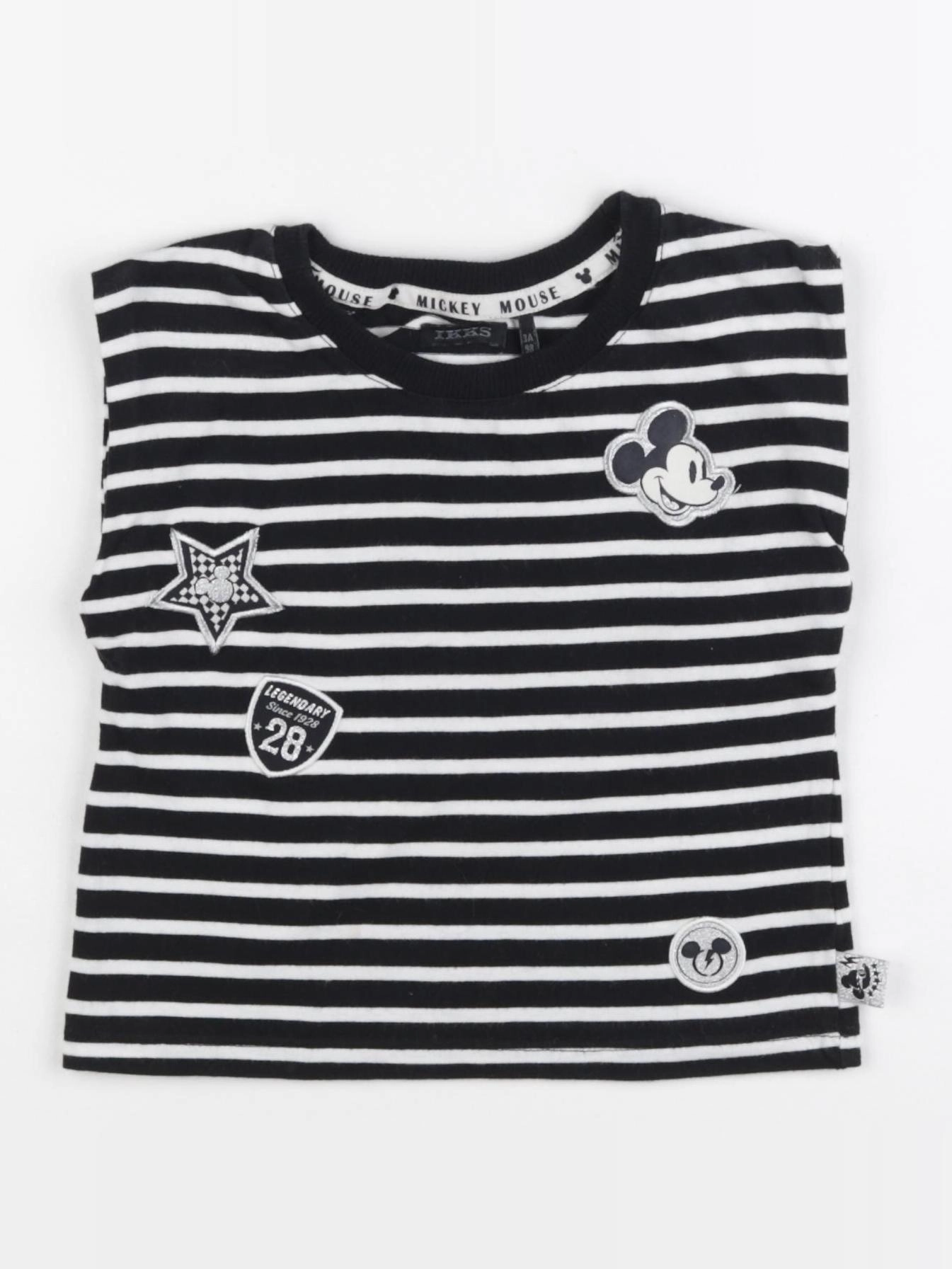 IKKS - débardeur noir, blanc - 3 ans