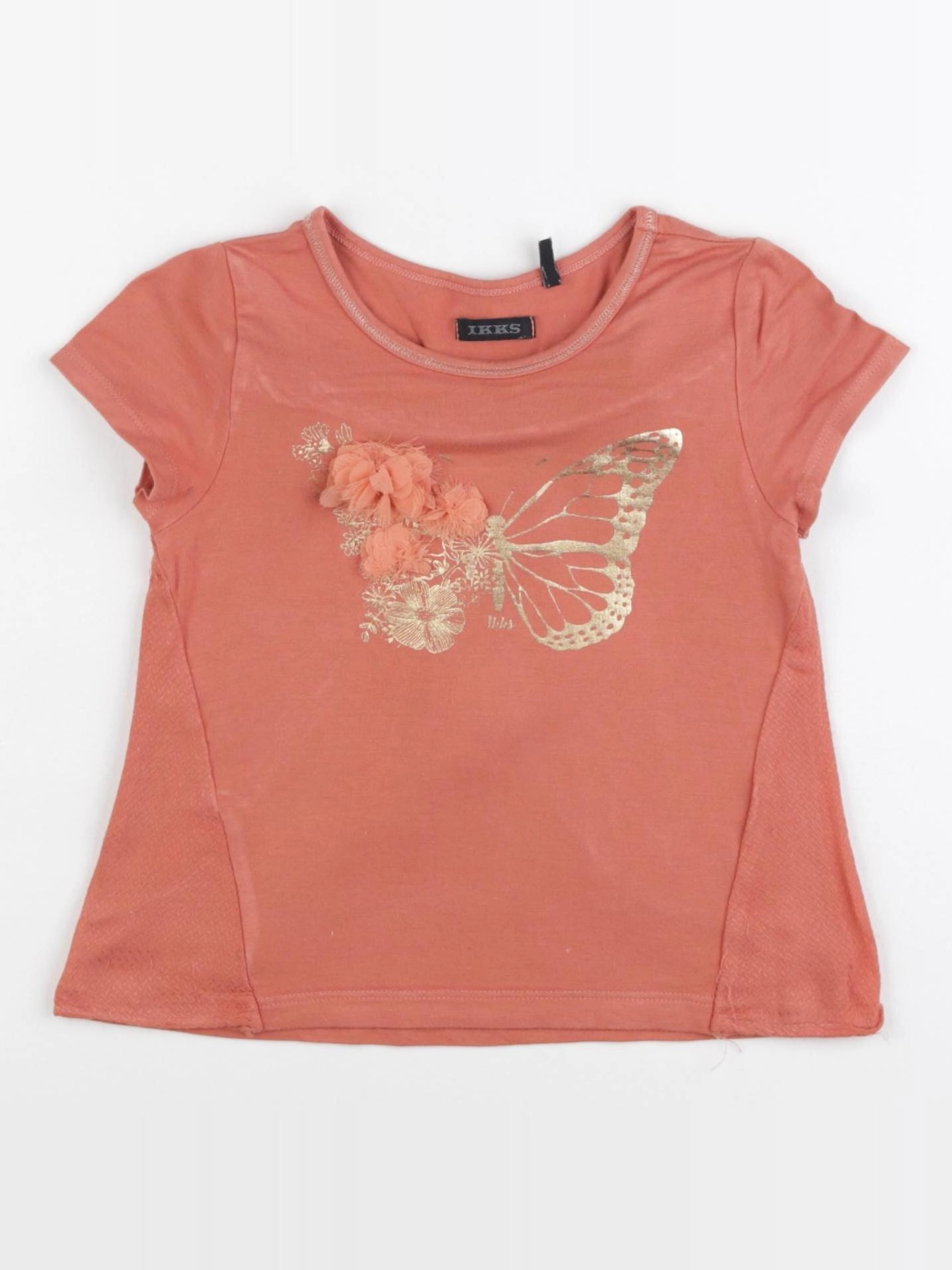 IKKS - tee-shirt orange - 3 ans