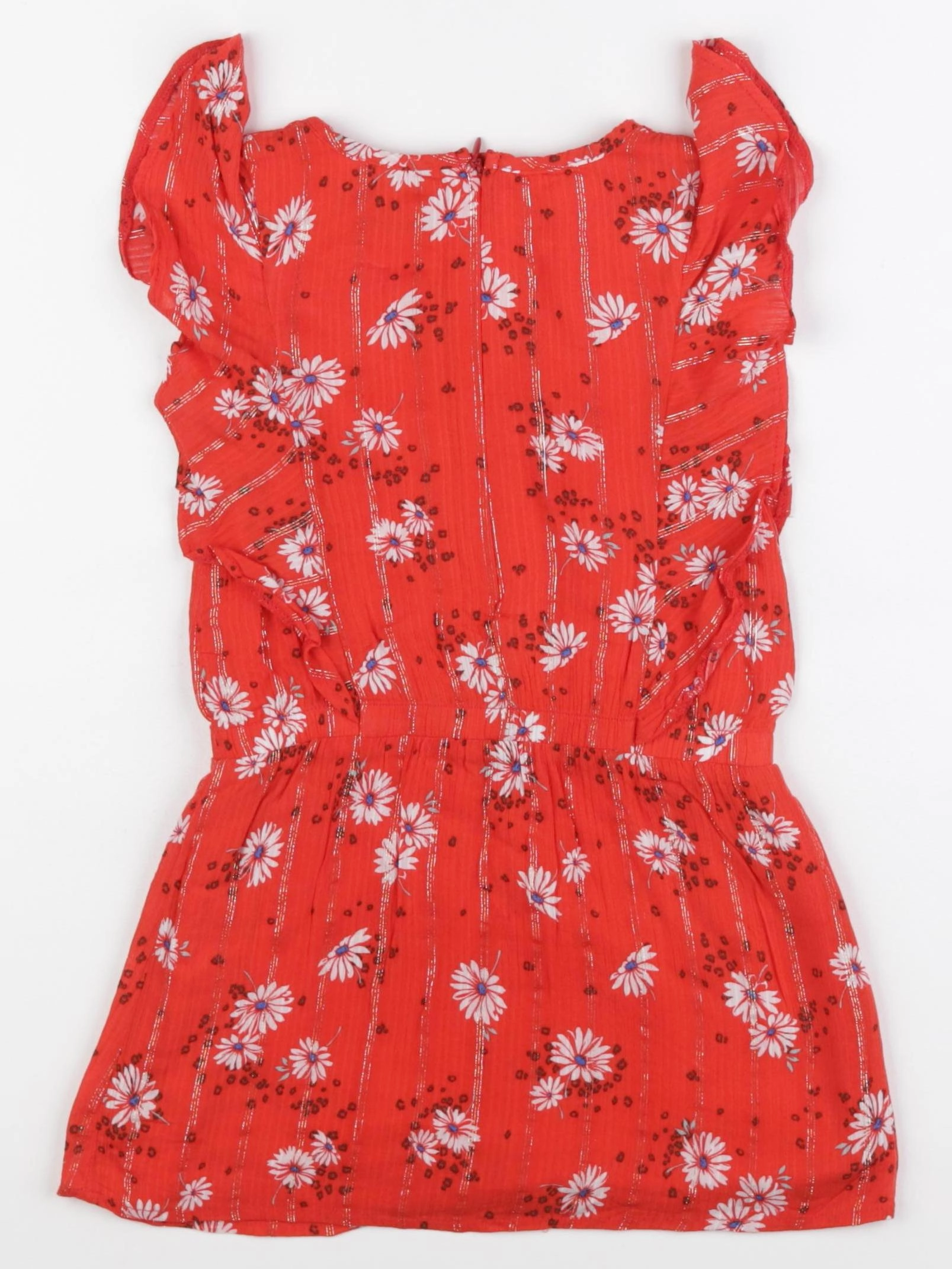 IKKS - robe rouge - 4 ans