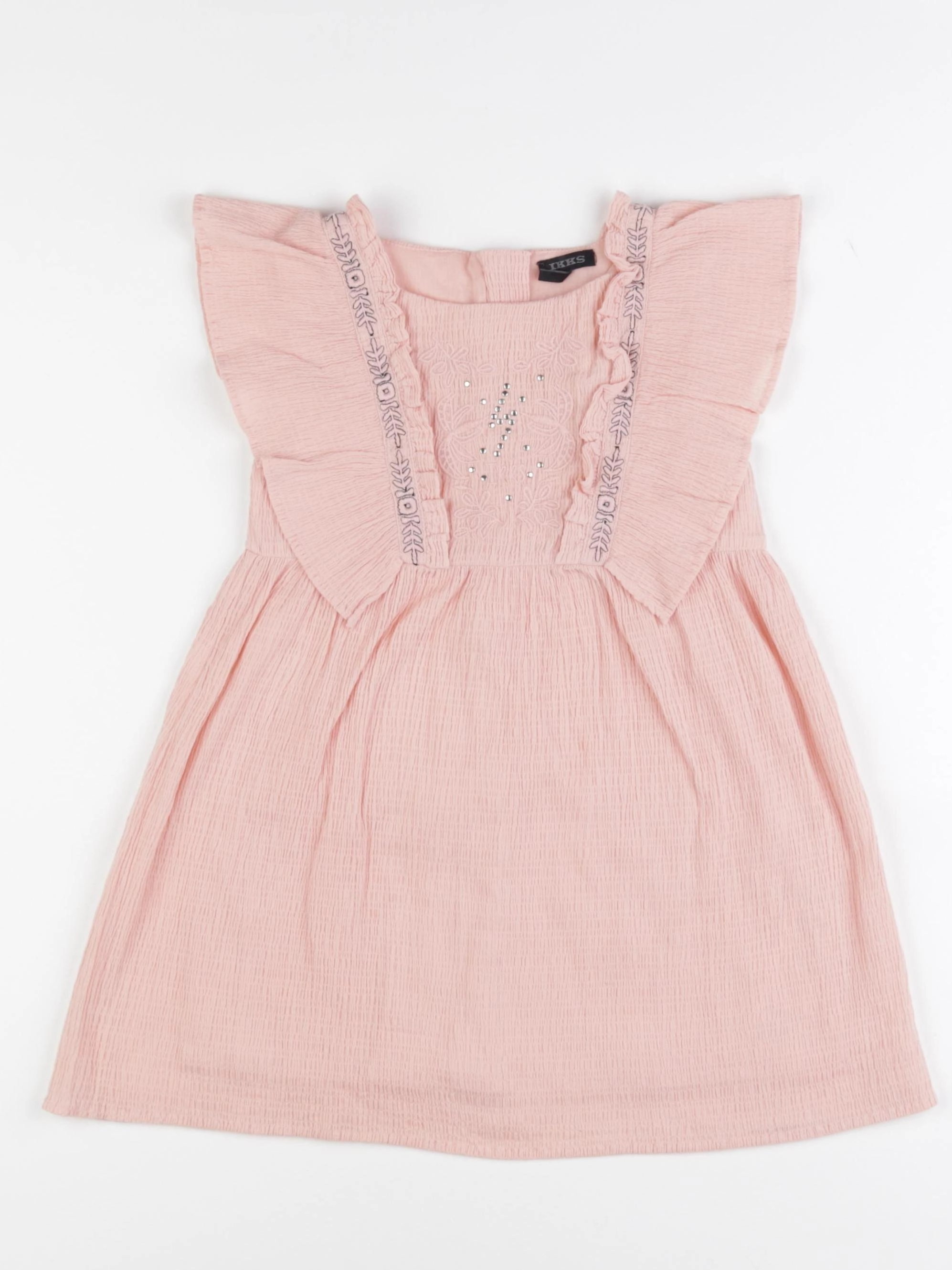 IKKS - robe rose - 4 ans