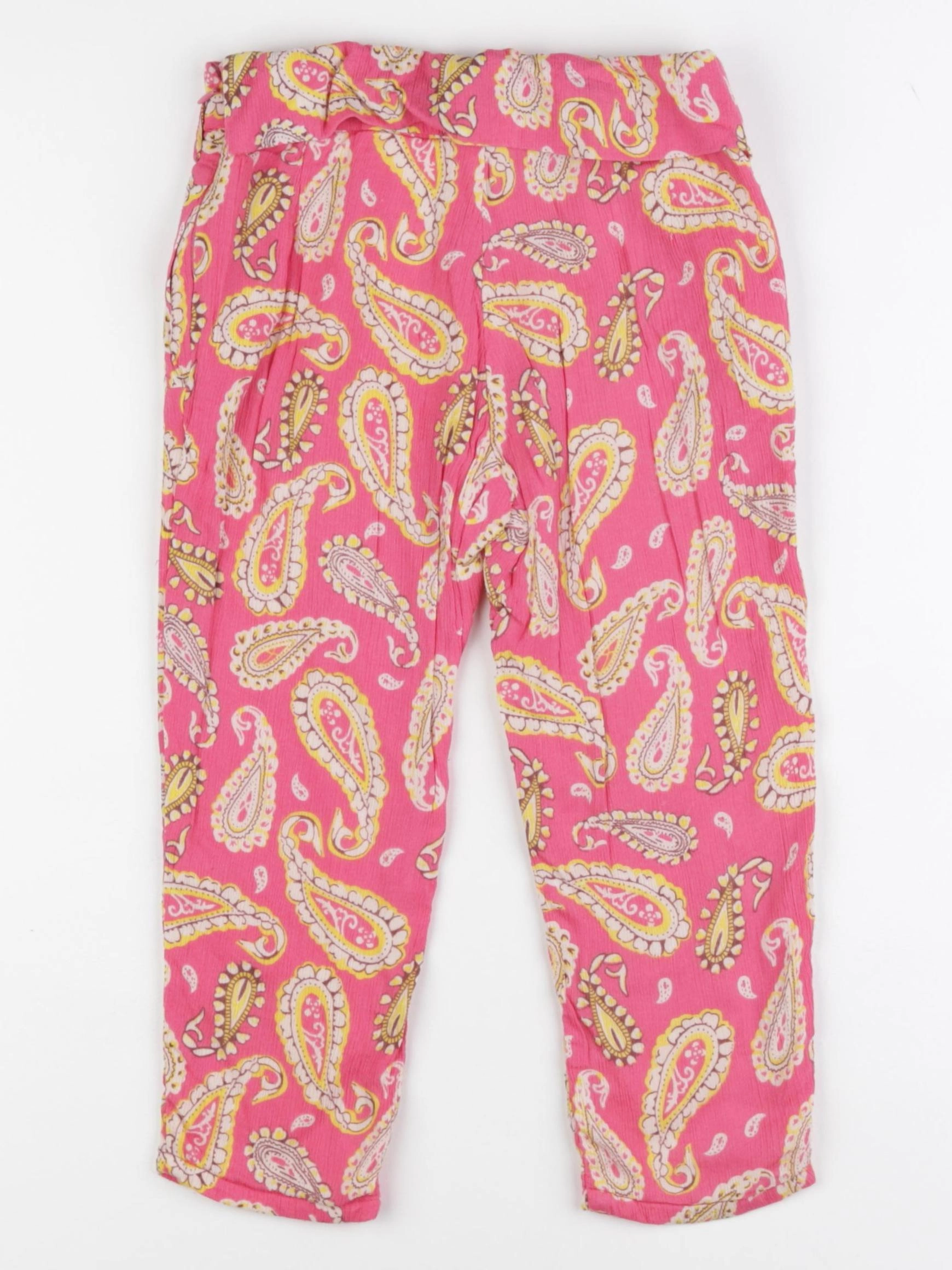 IKKS - pantalon rose - 4 ans