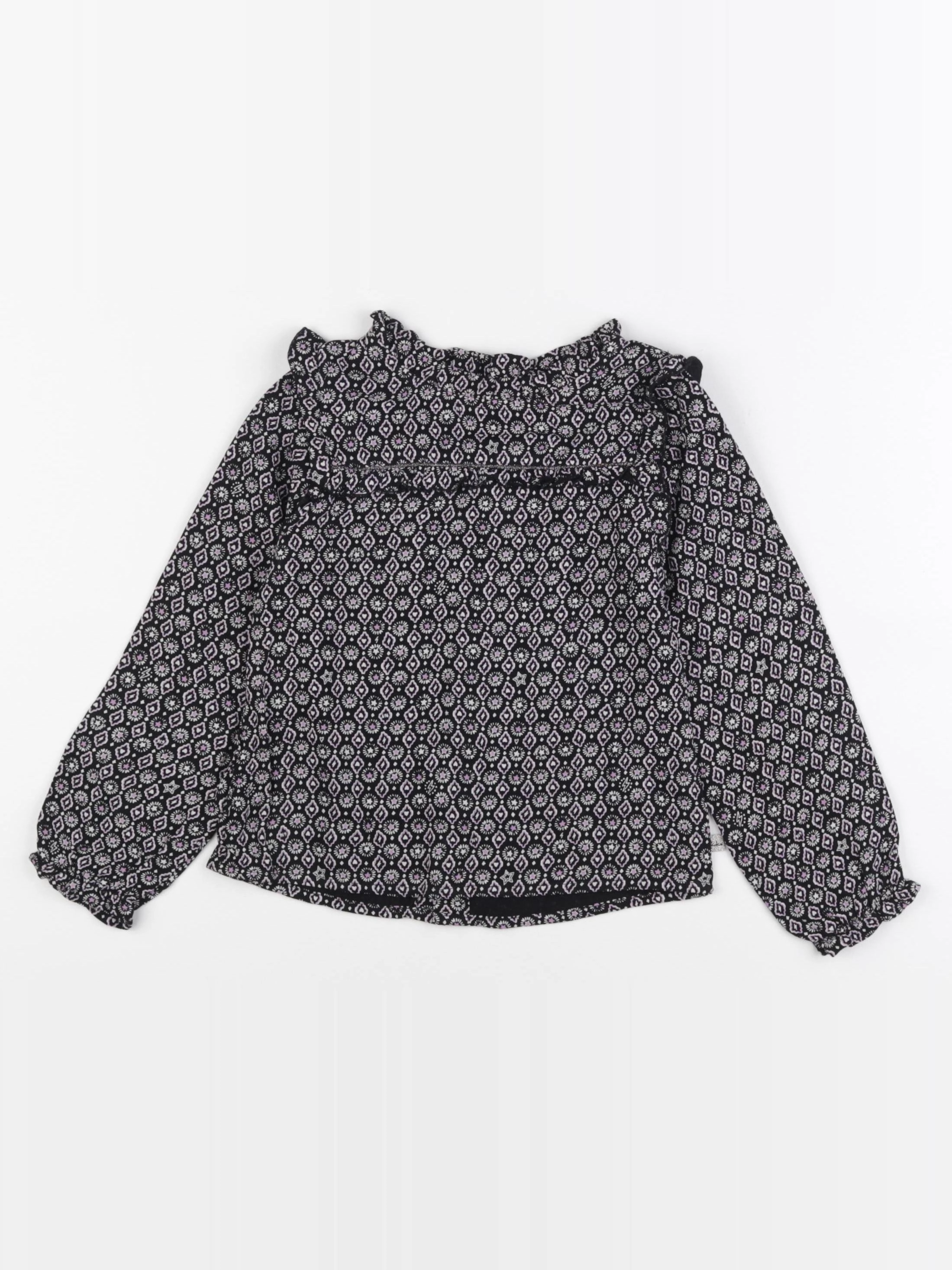 IKKS - blouse noir - 4 ans