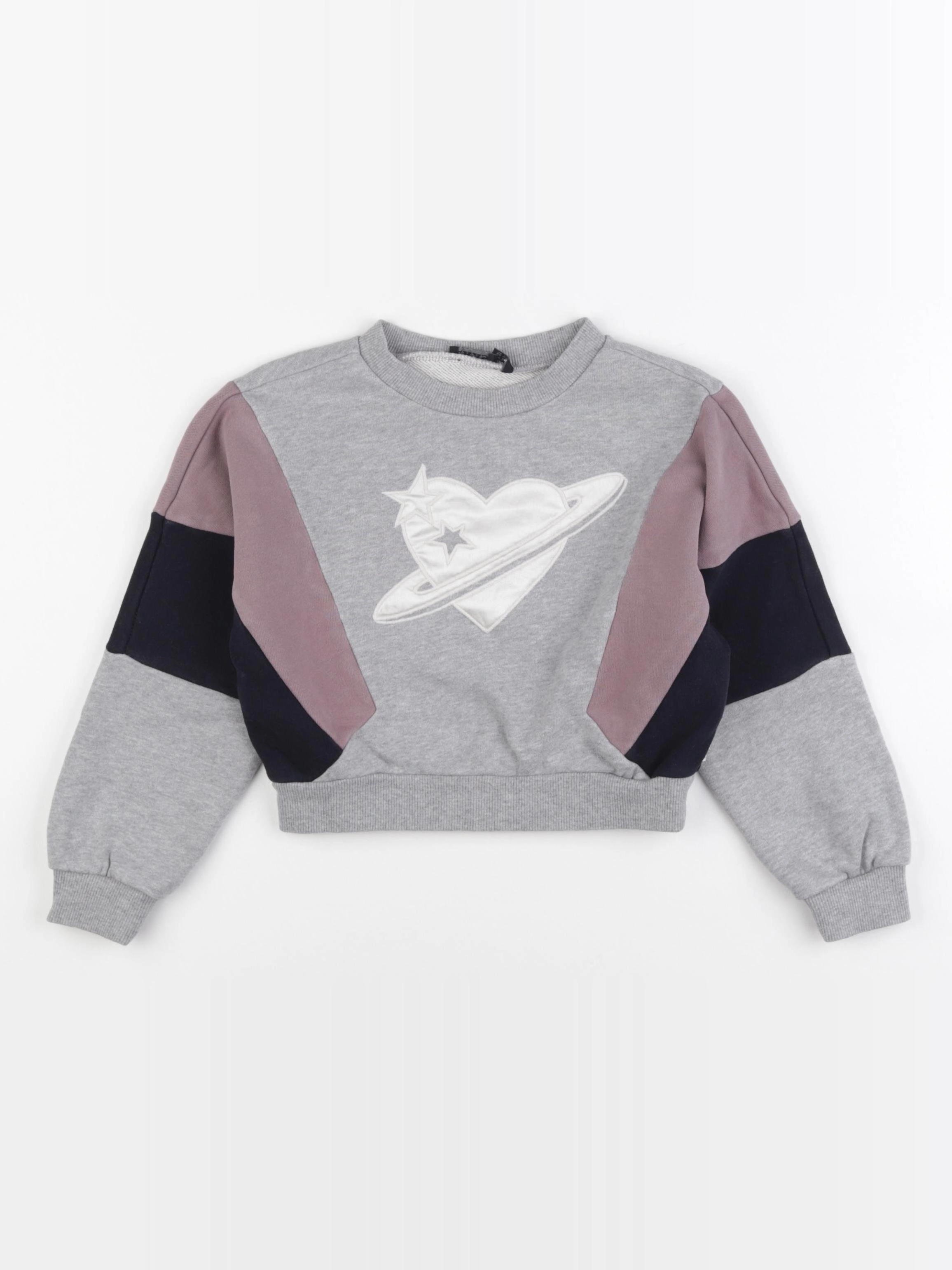 IKKS - sweat gris - 4 ans