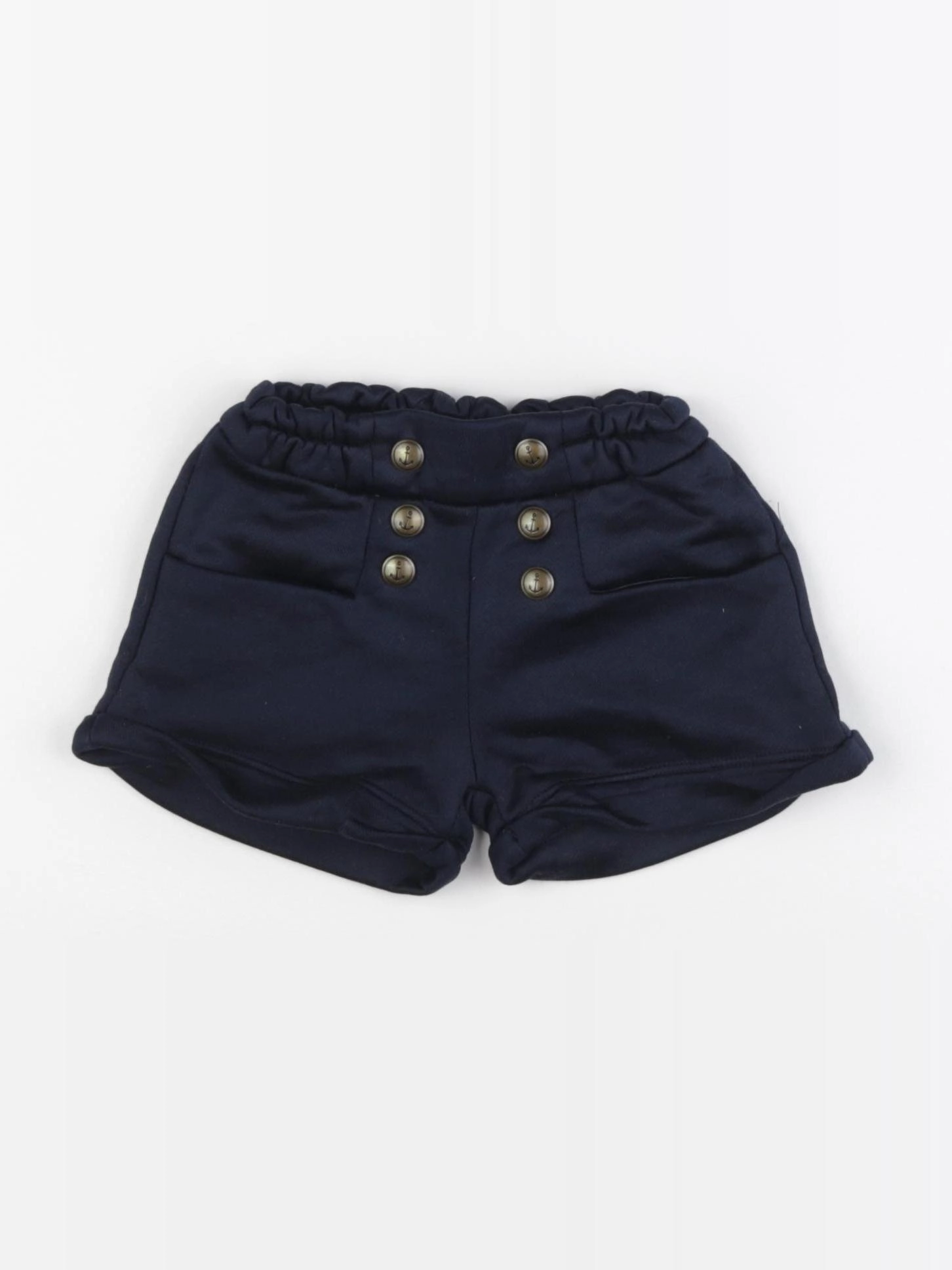 IKKS - short bleu - 3 mois
