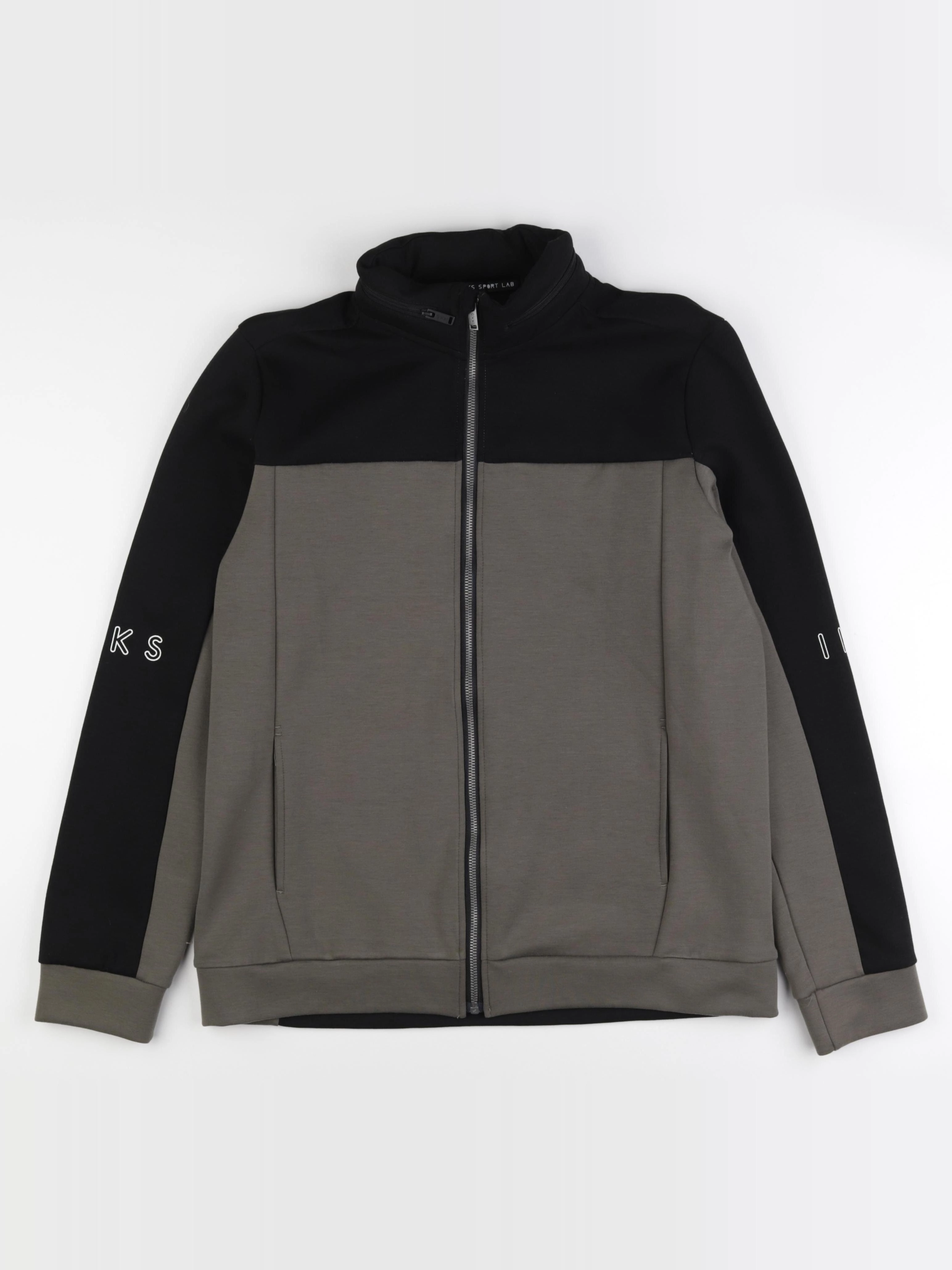 IKKS - sweat vert, noir - 16 ans