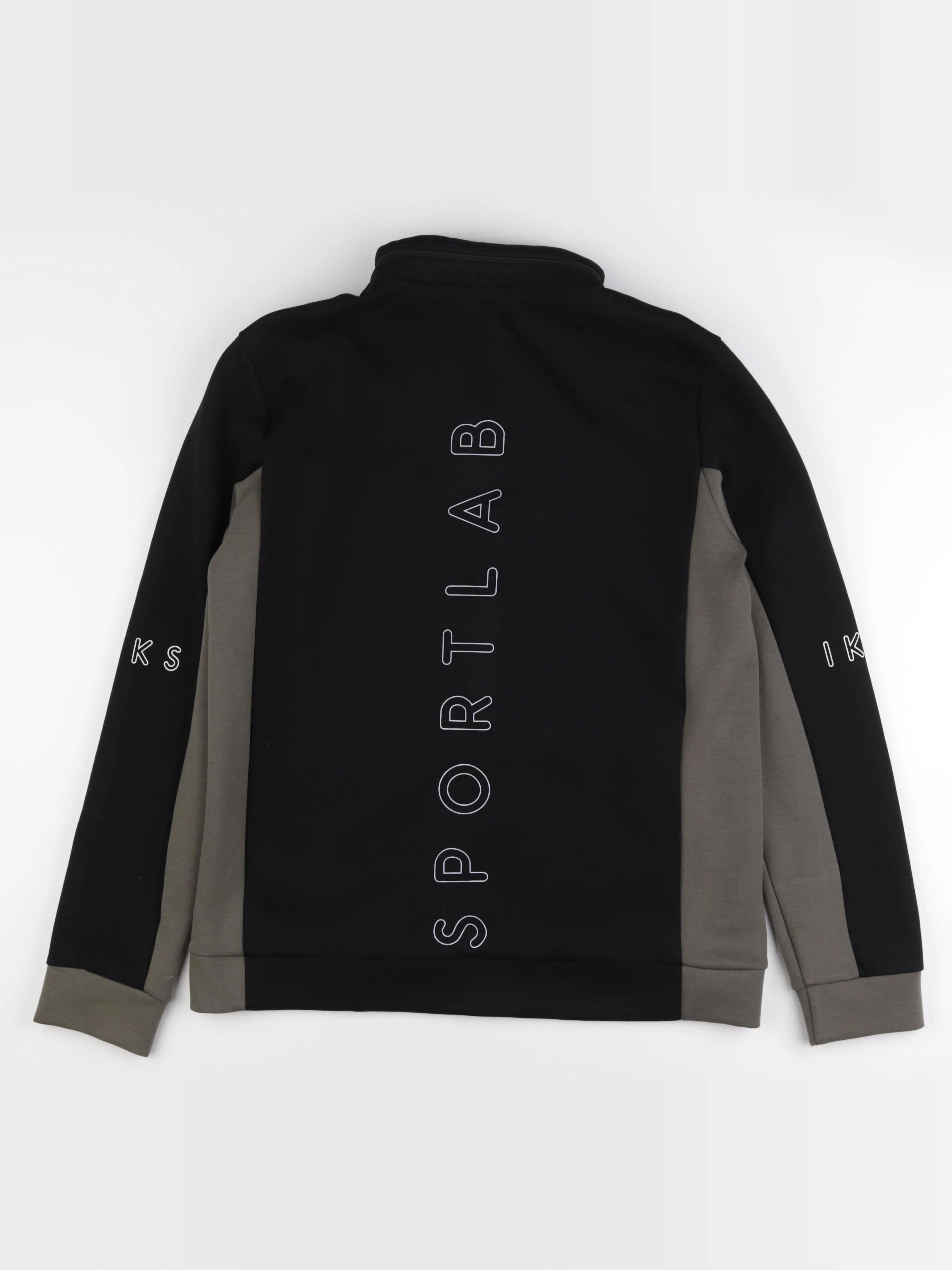 IKKS - sweat vert, noir - 16 ans