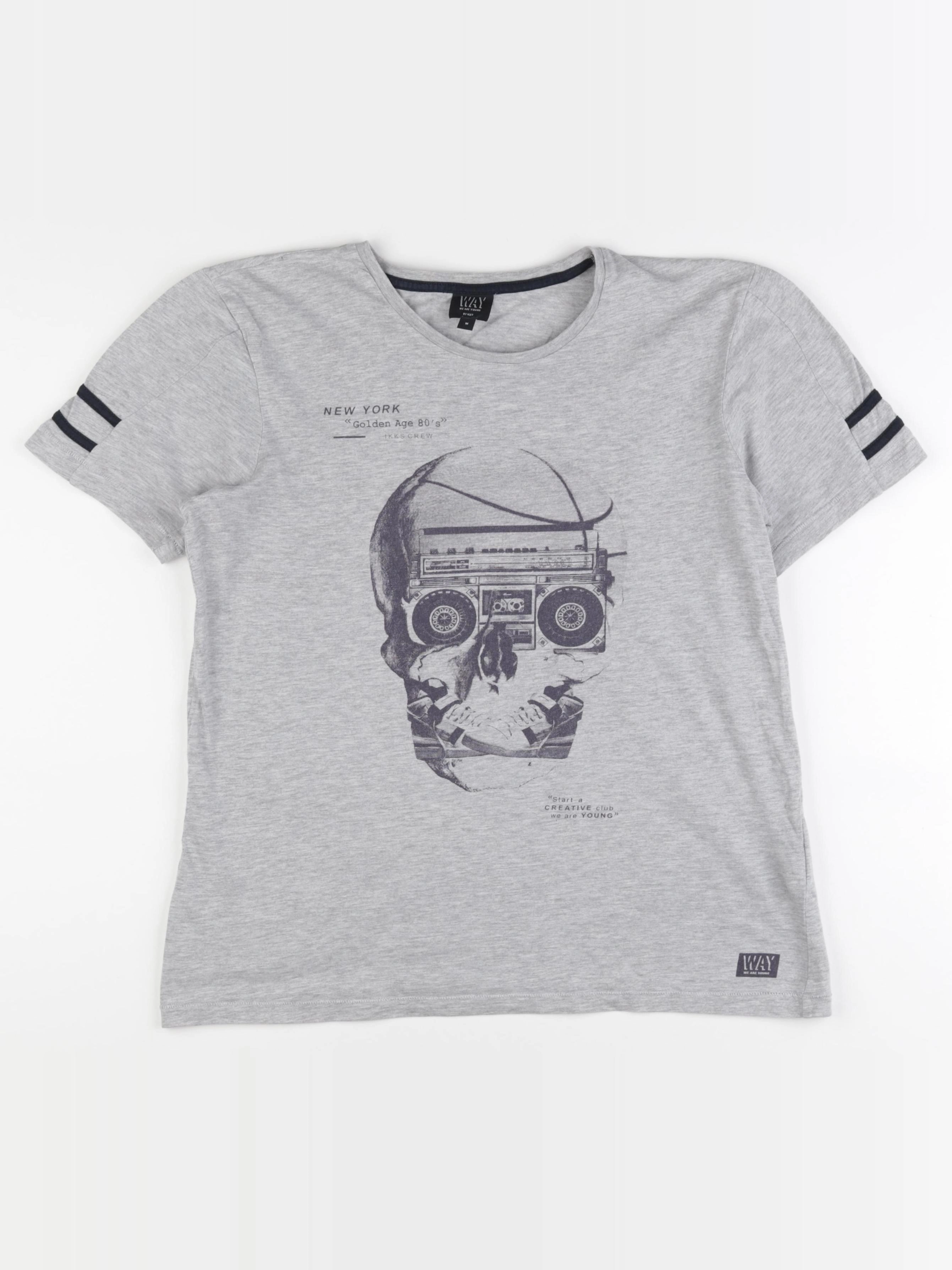 IKKS - tee-shirt gris - 16 ans