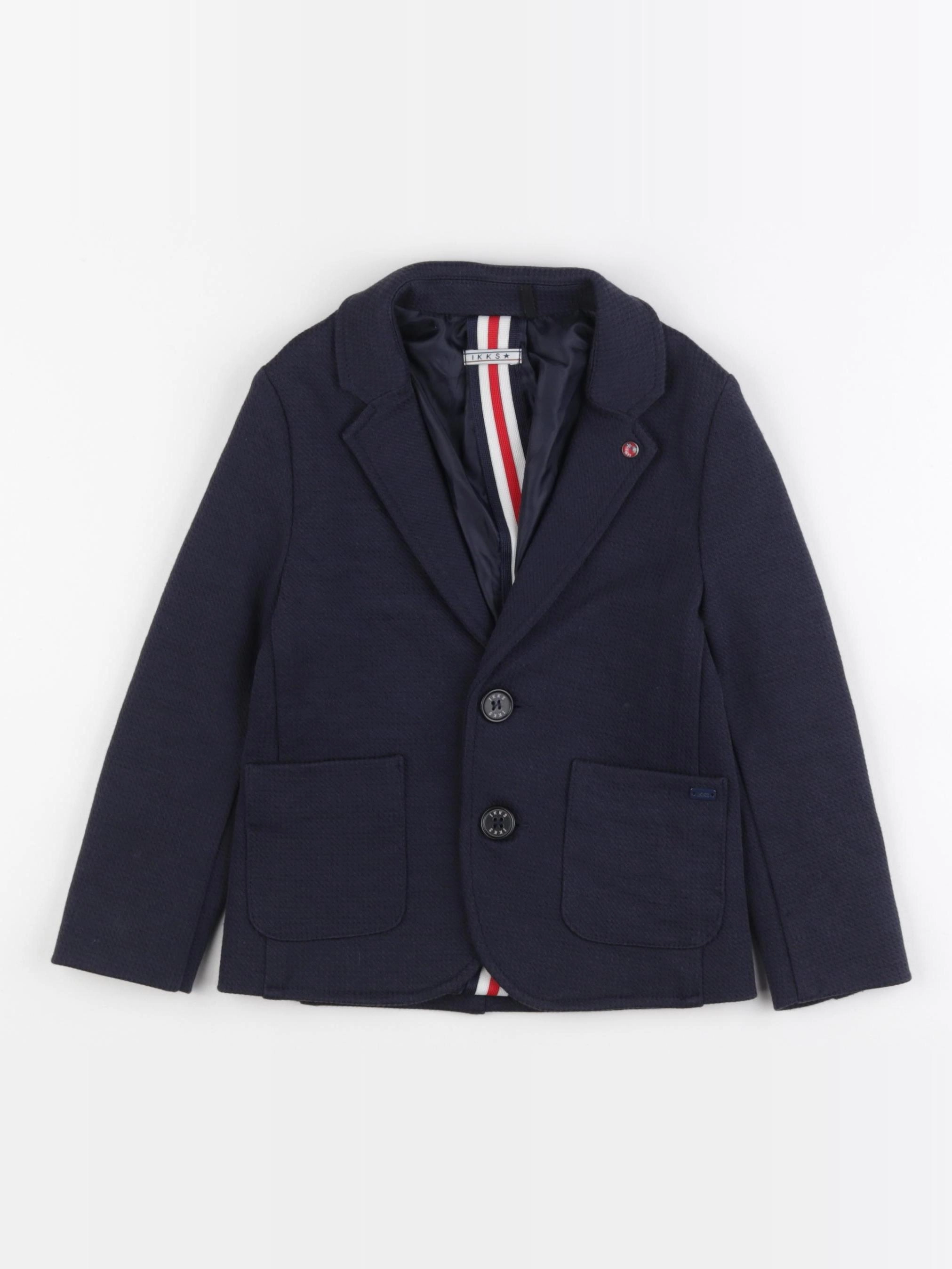 IKKS - veste bleu - 4 ans