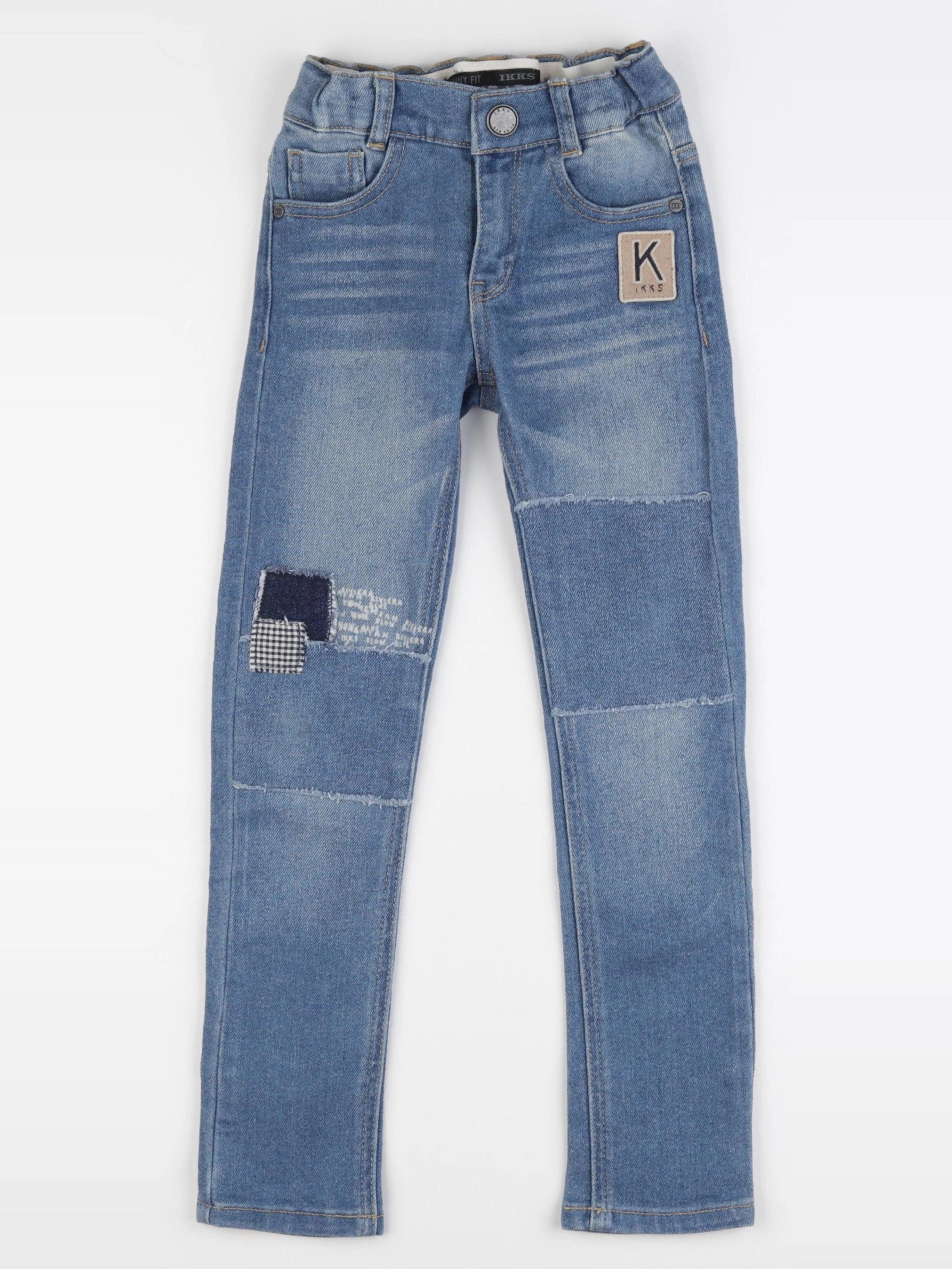 IKKS - jean bleu - 7 ans