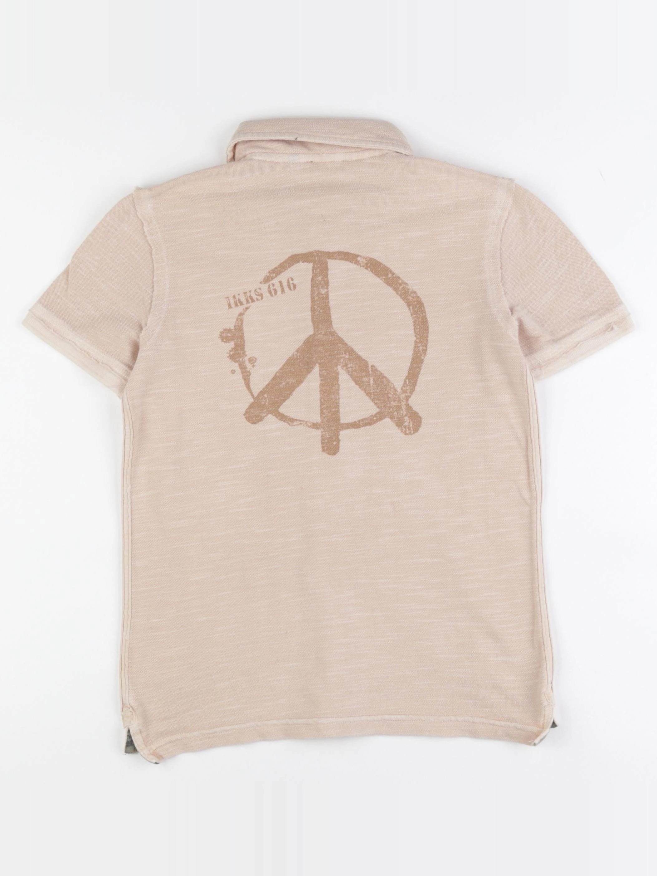 IKKS - polo orange - 8 ans