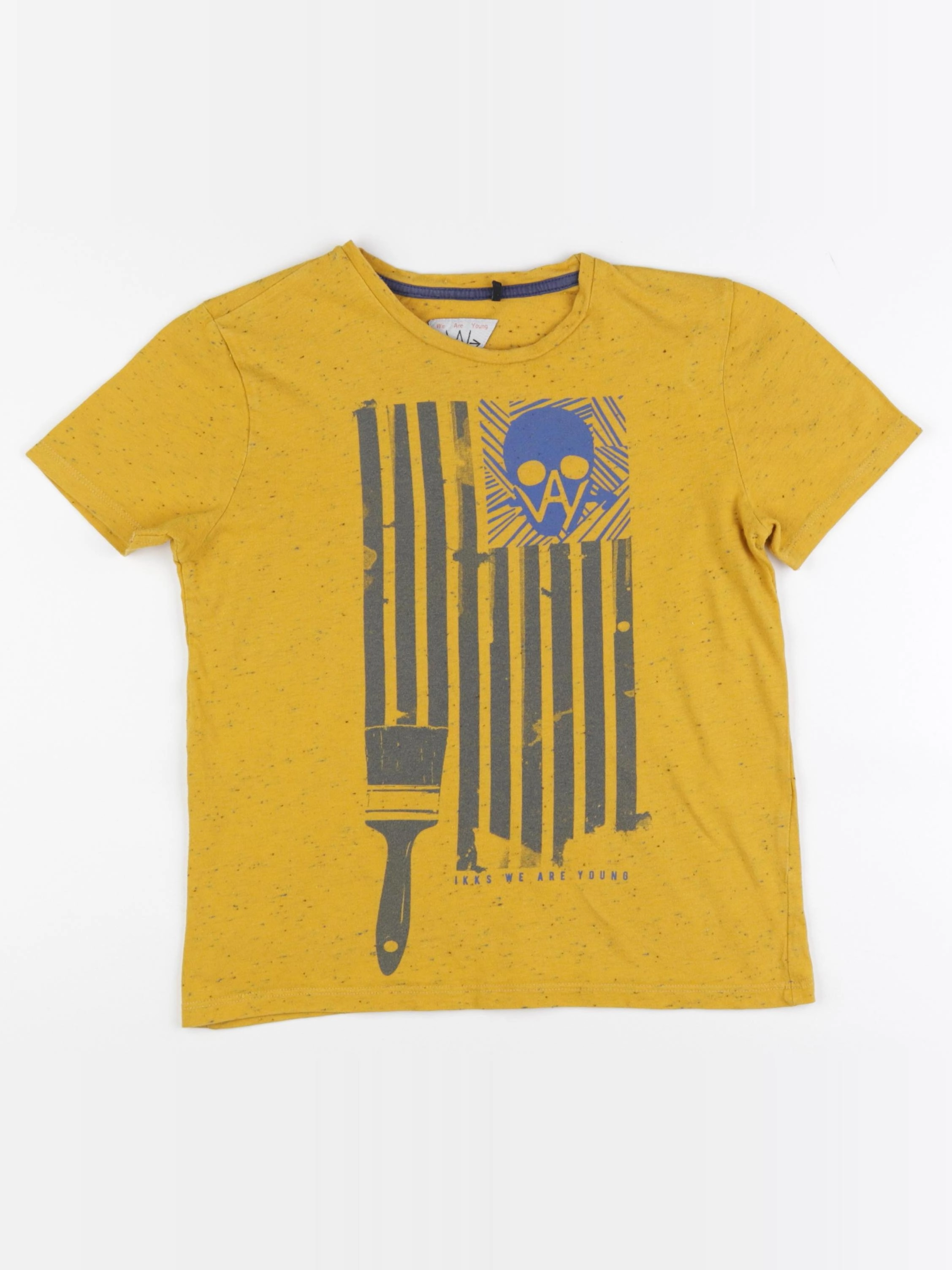IKKS - tee-shirt jaune - 12 ans