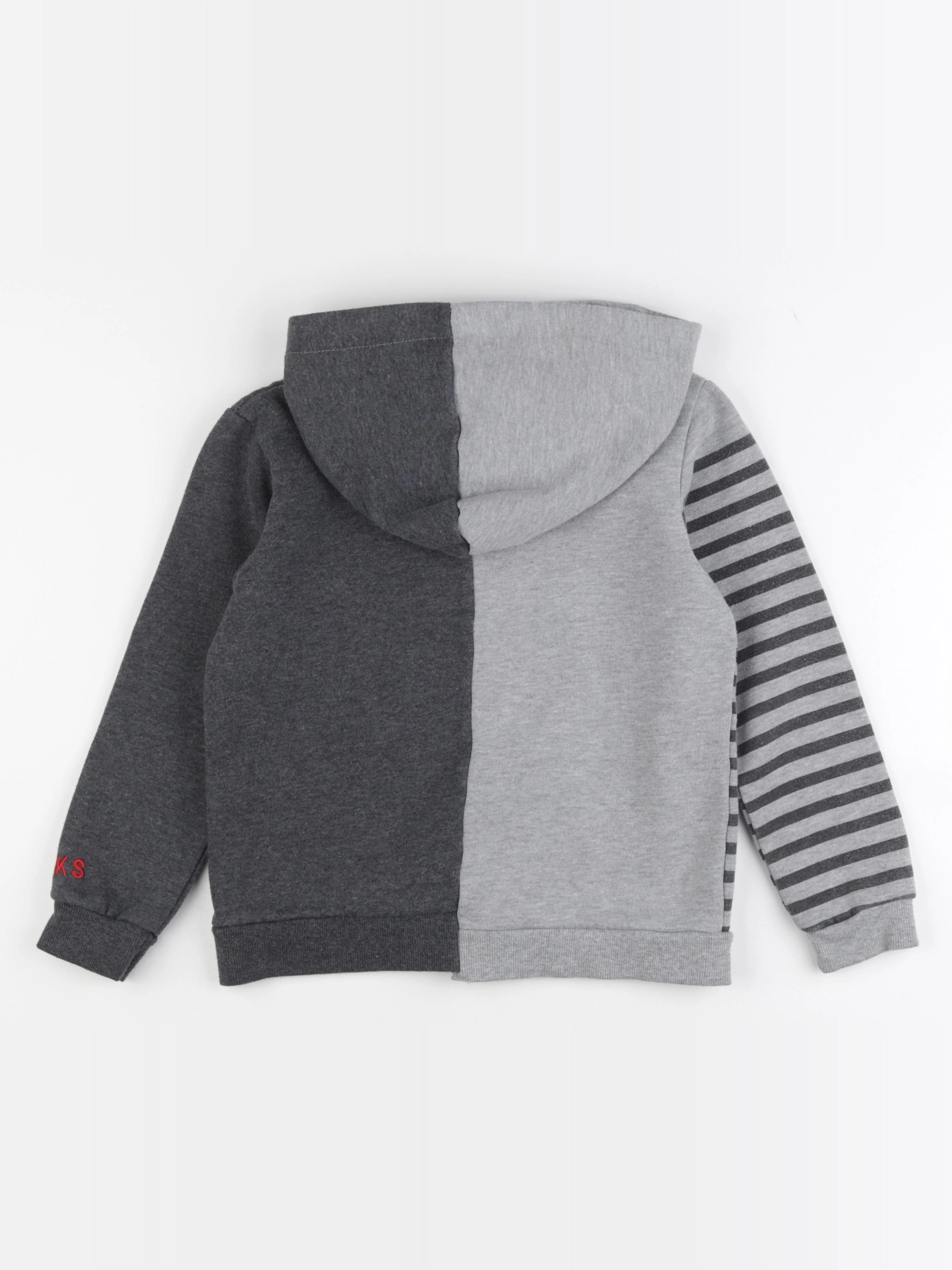 IKKS - sweat gris - 8 ans