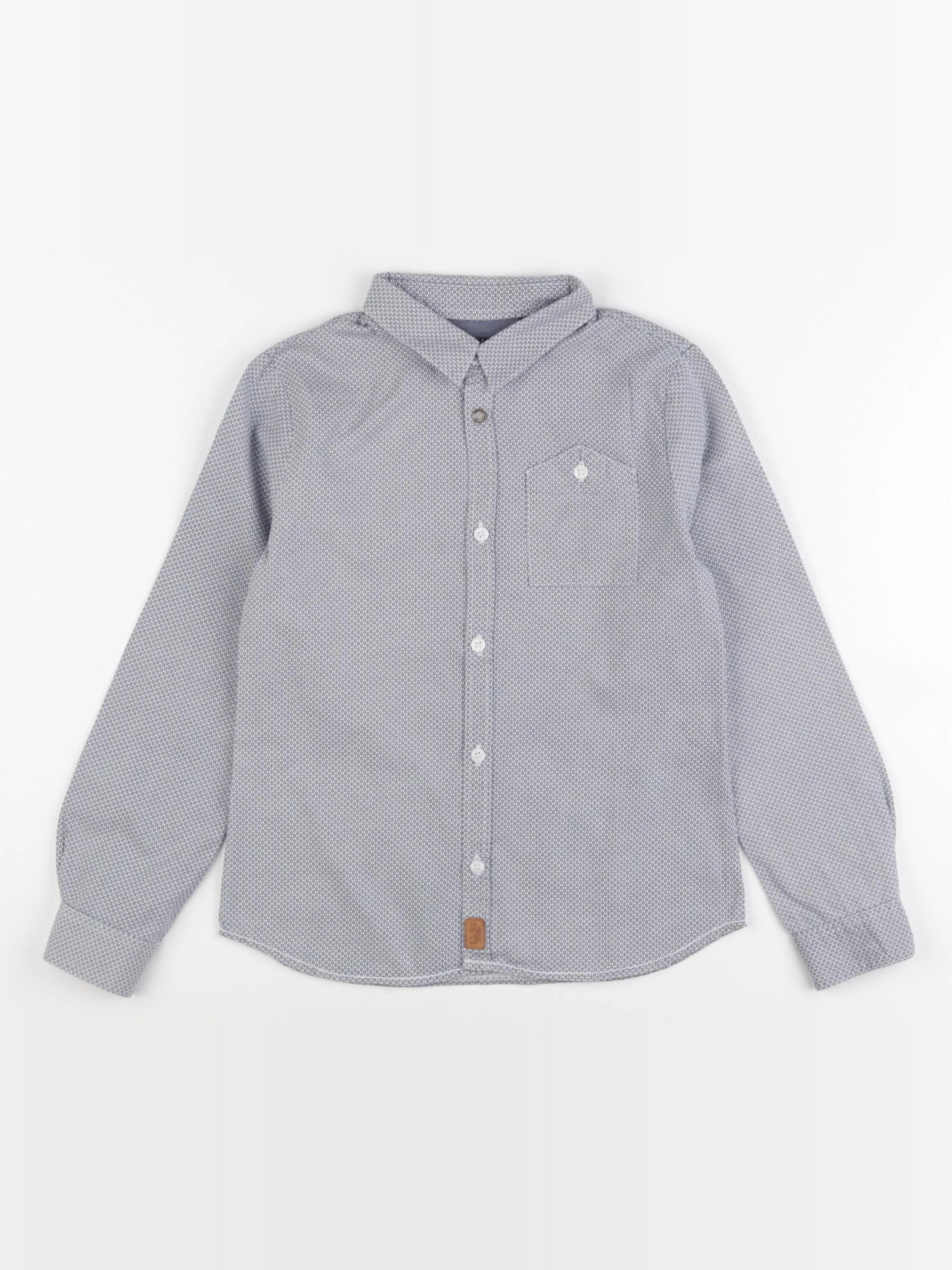 IKKS - chemise blanc, bleu - 8 ans