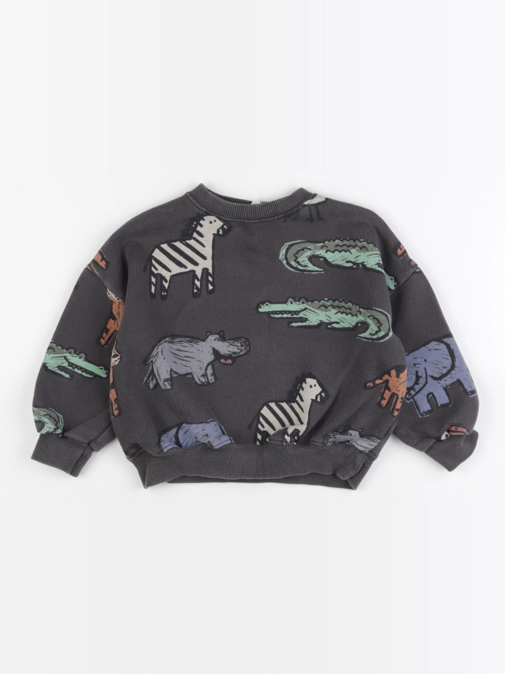 Zara - sweat vert - 2/3 ans