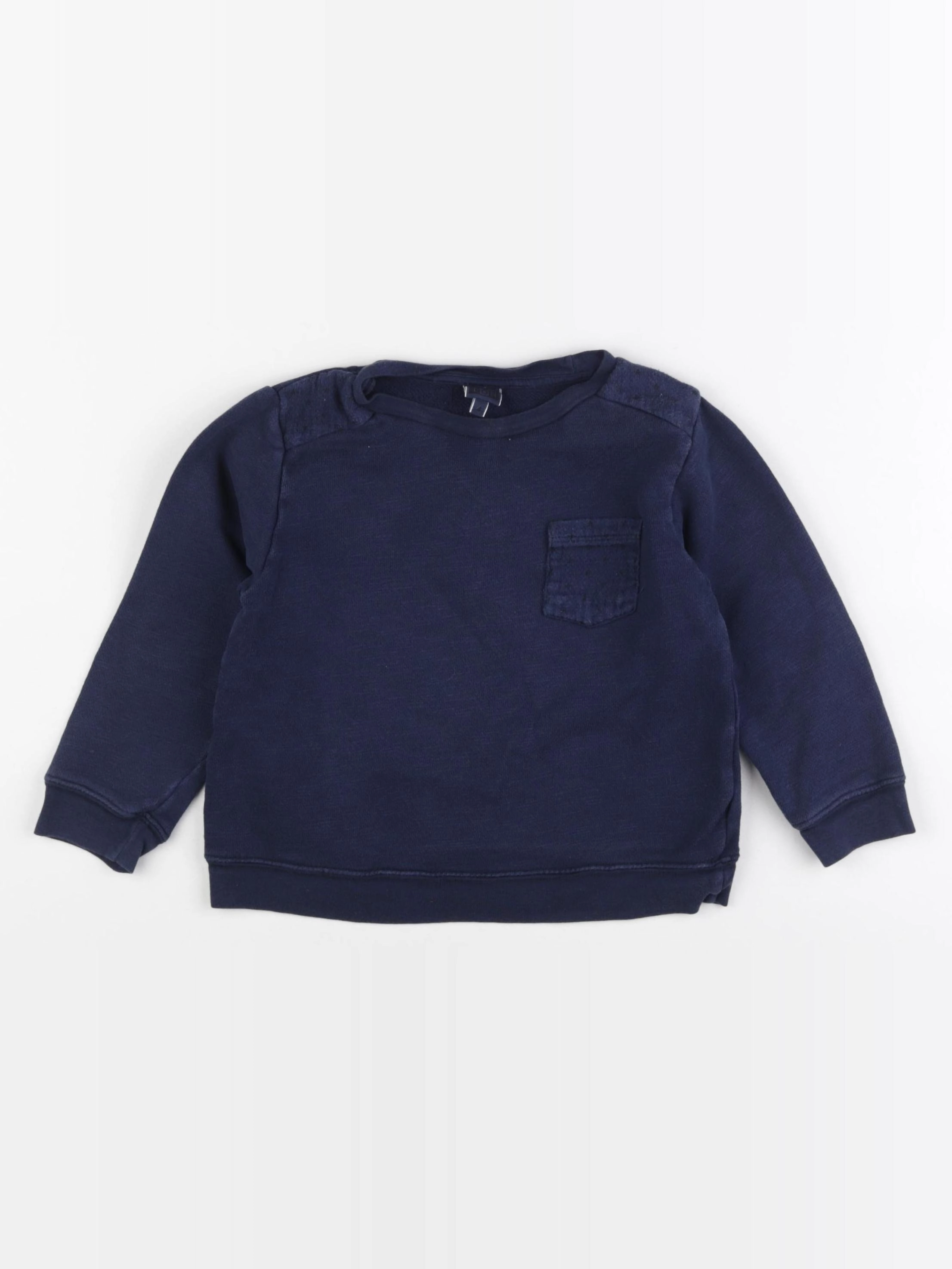 Bonton - sweat bleu - 4 ans