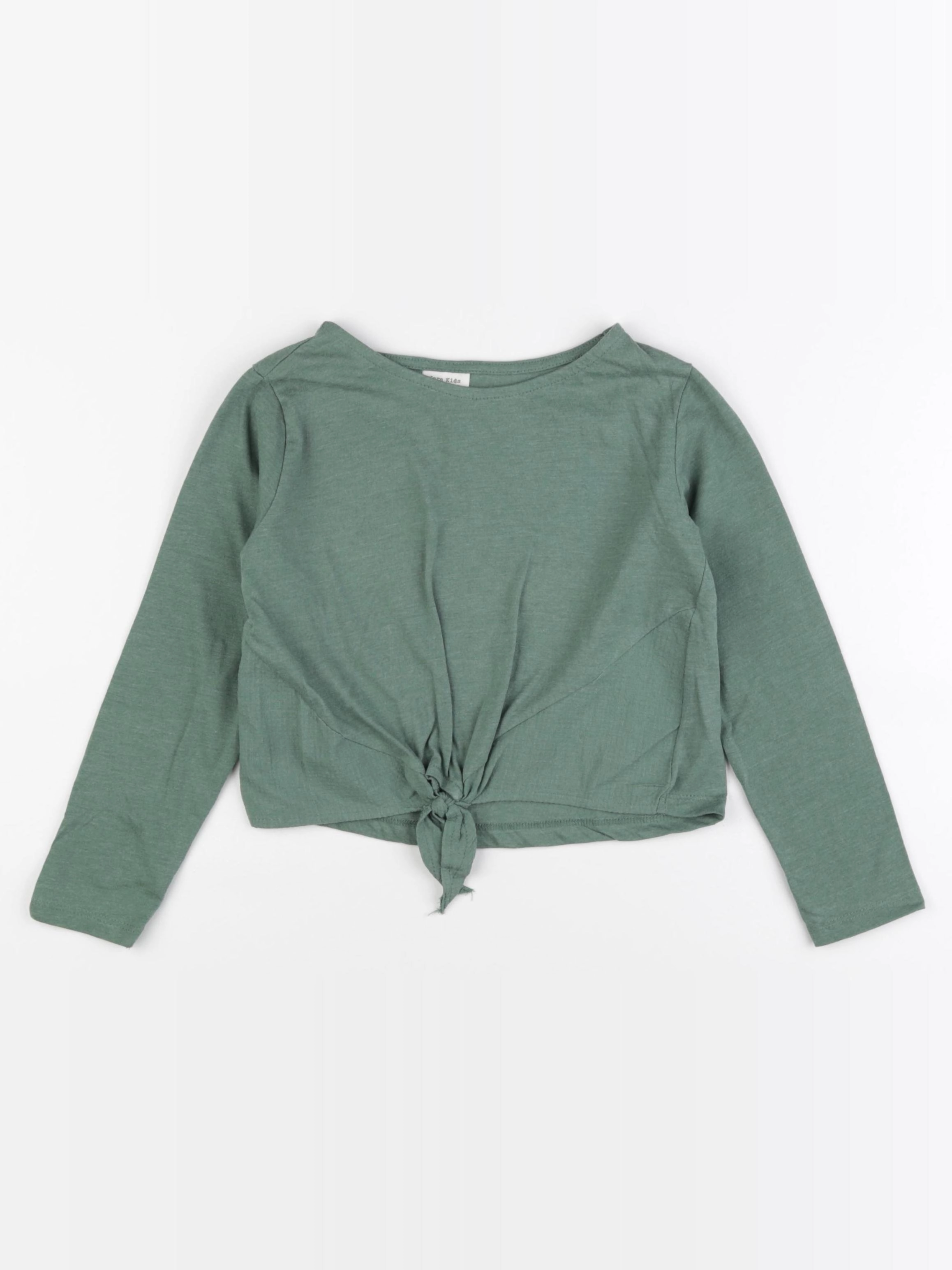Zara - tee-shirt vert - 6 ans
