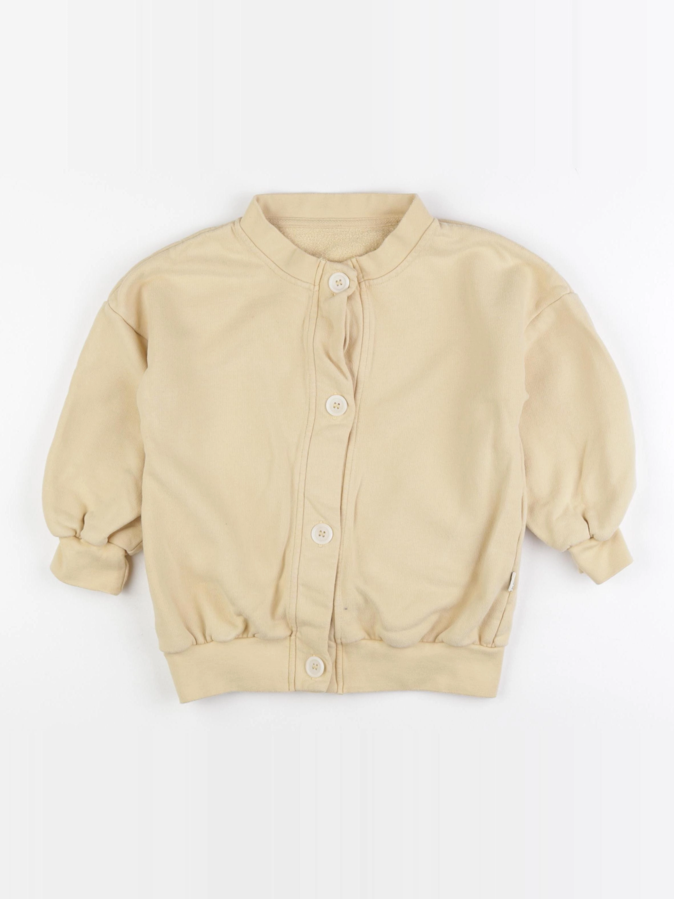 Poudre Organic - sweat jaune - 4 ans