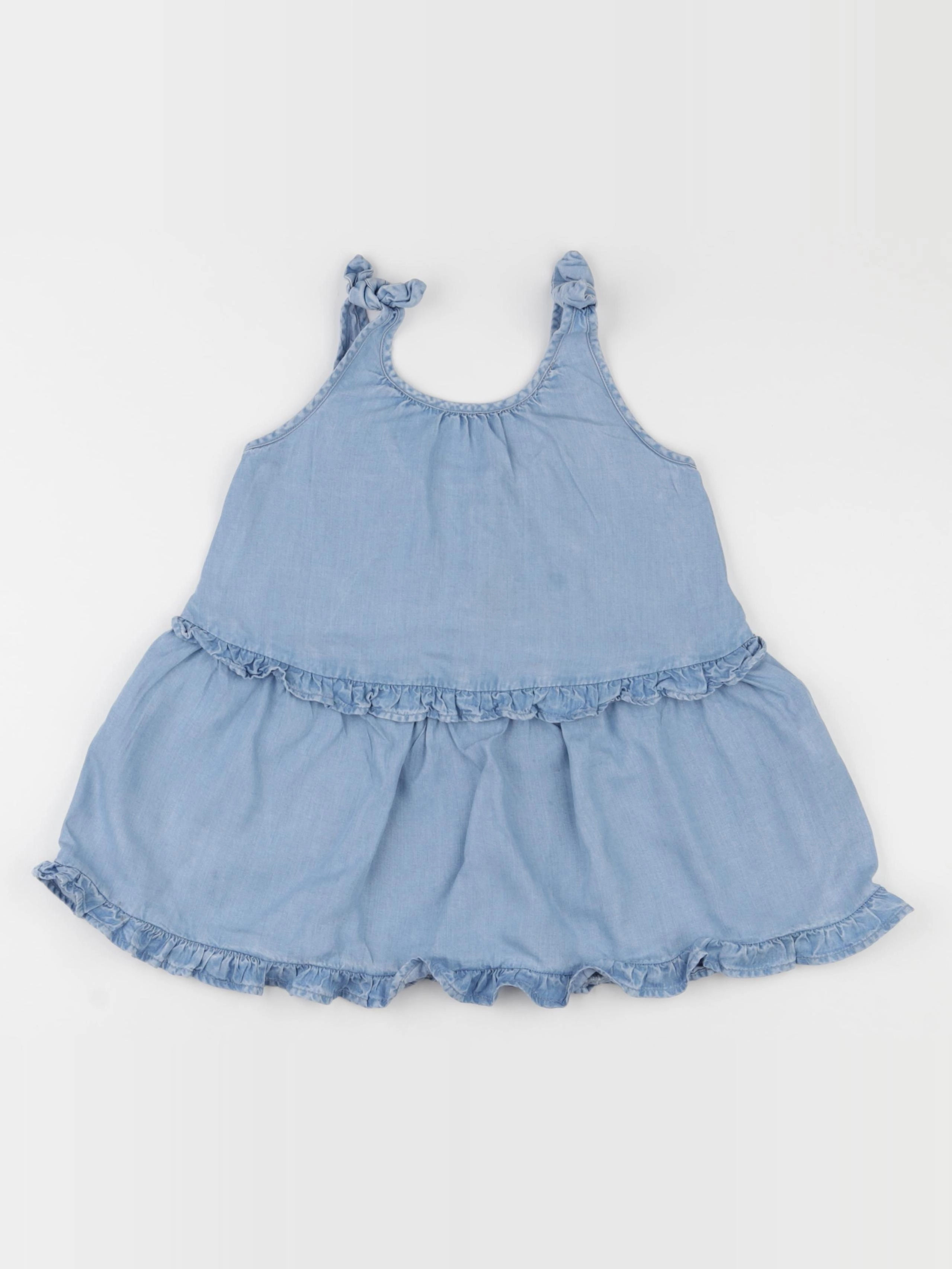 Zara - robe bleu - 2/3 ans