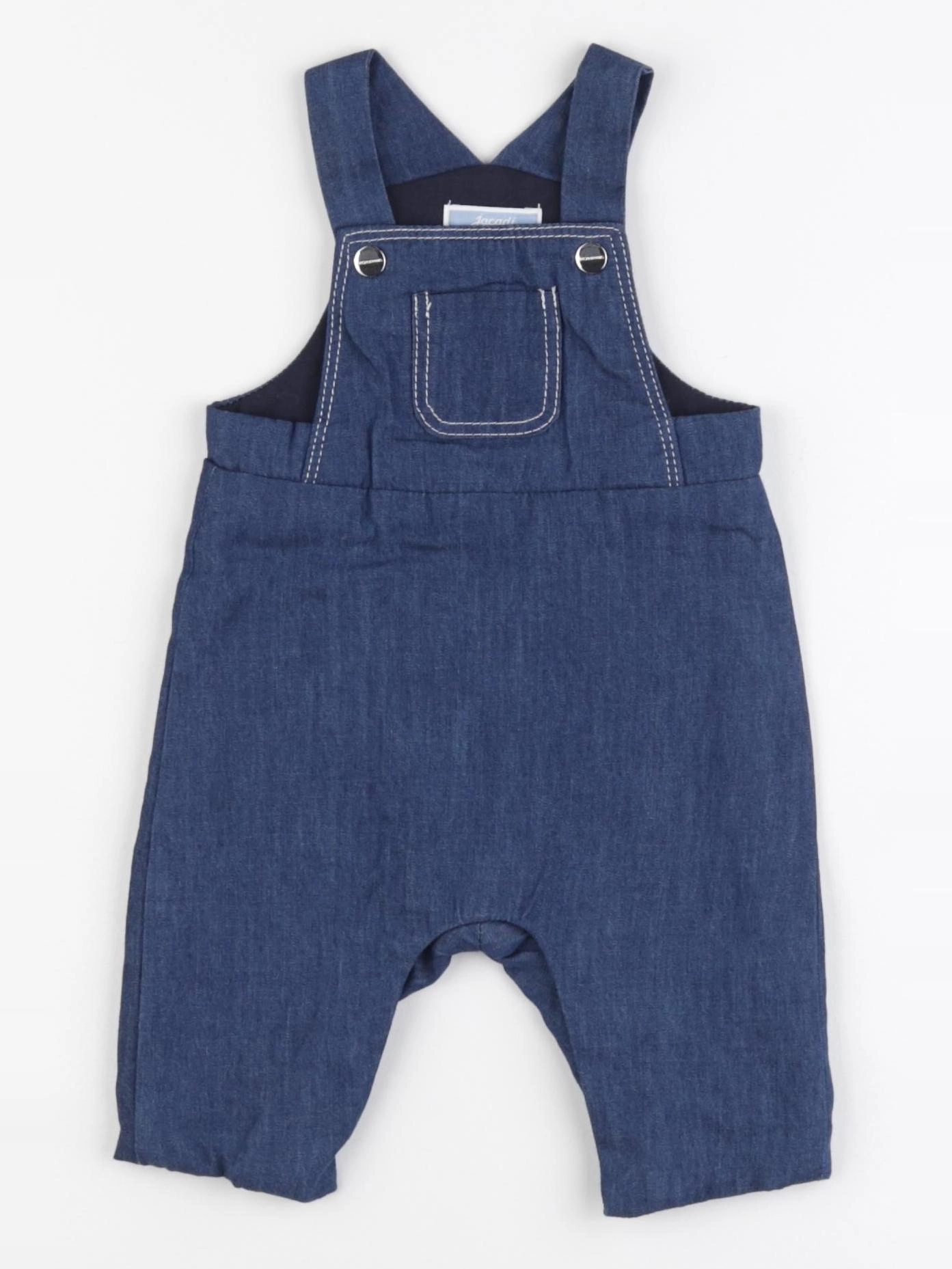 Jacadi - salopette bleu - 3 mois