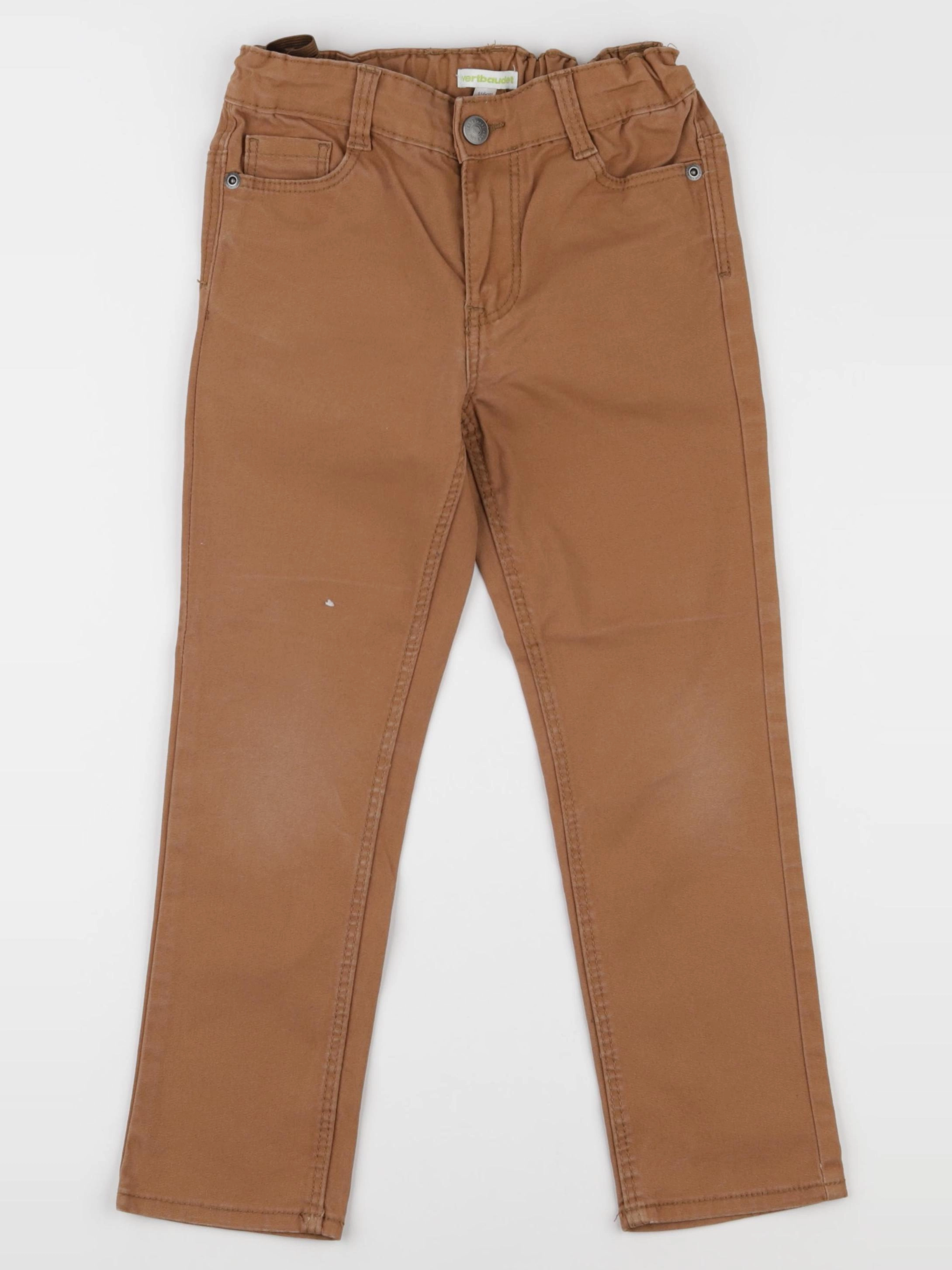 Vertbaudet - jean marron - 6 ans