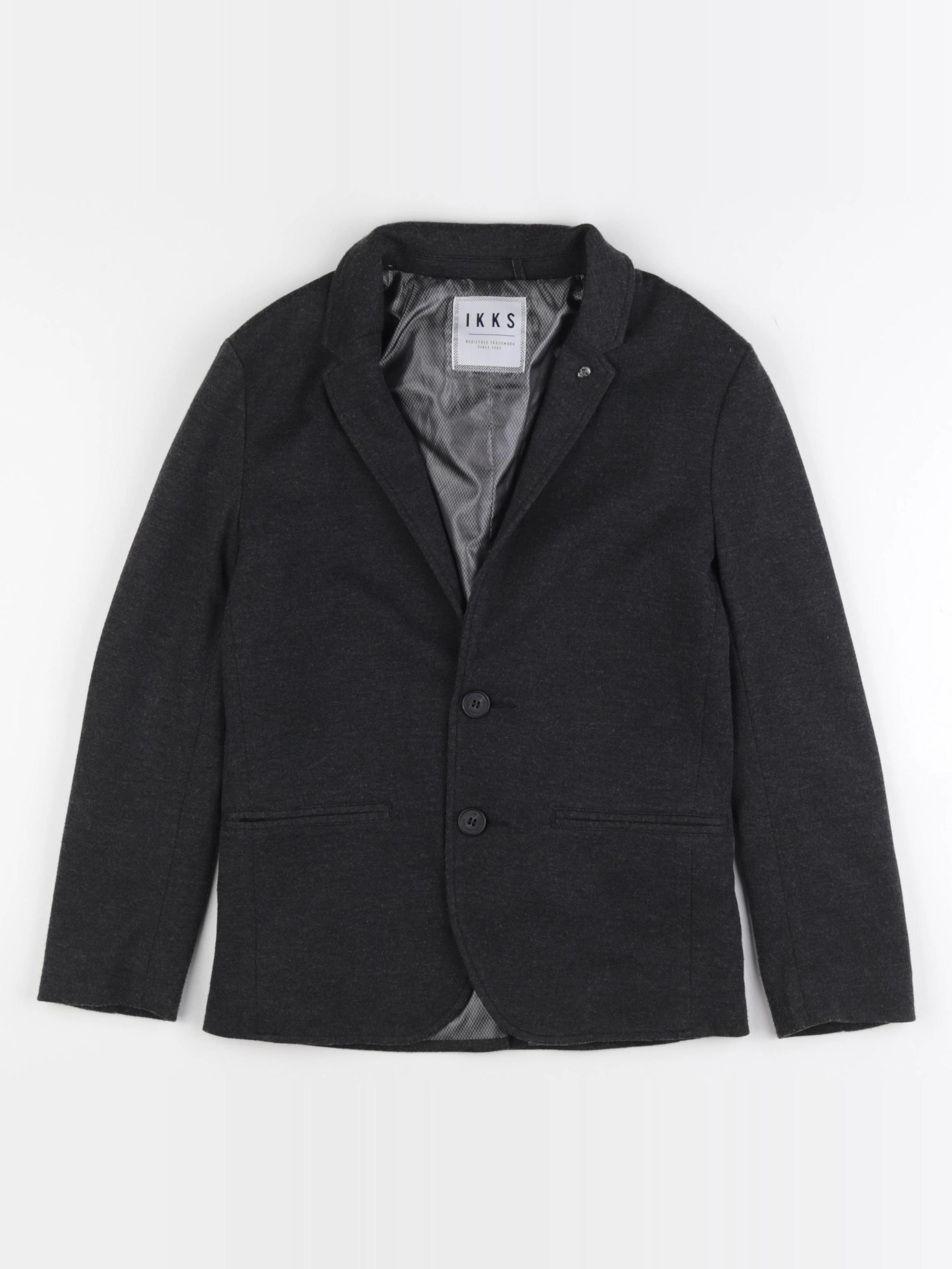 IKKS - veste gris - 10 ans