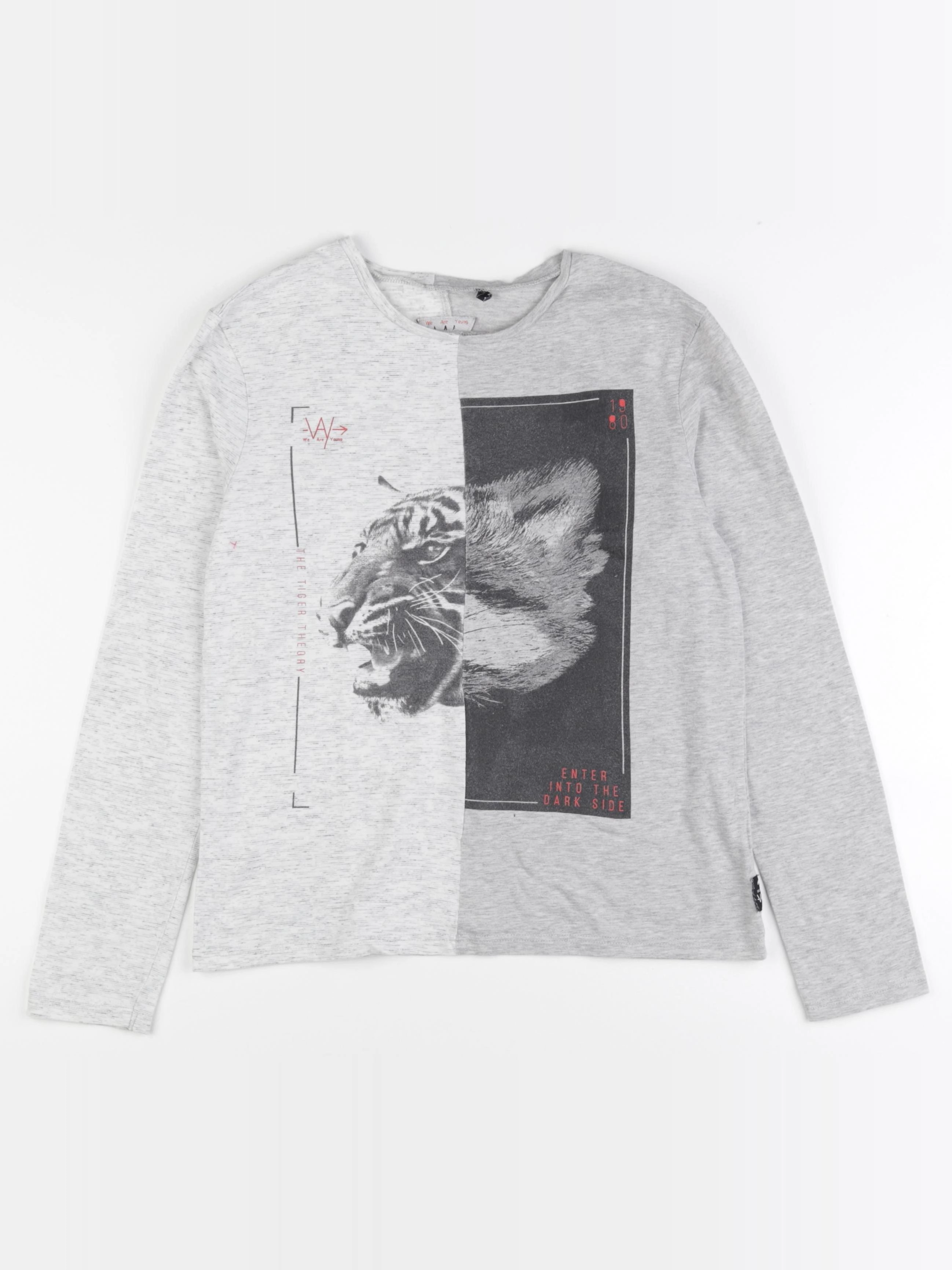 IKKS - tee-shirt gris - 12 ans