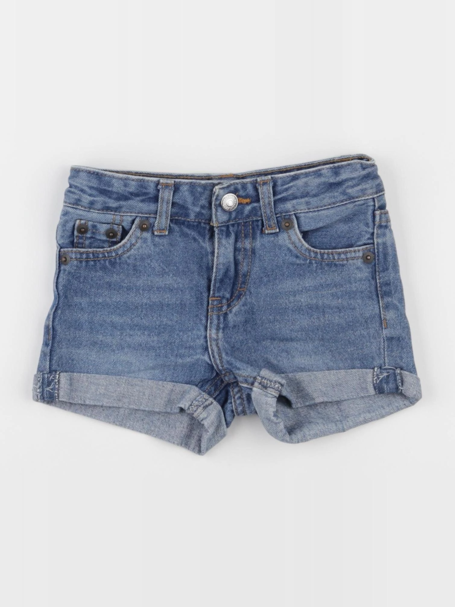 Levi's - short bleu - 3 ans