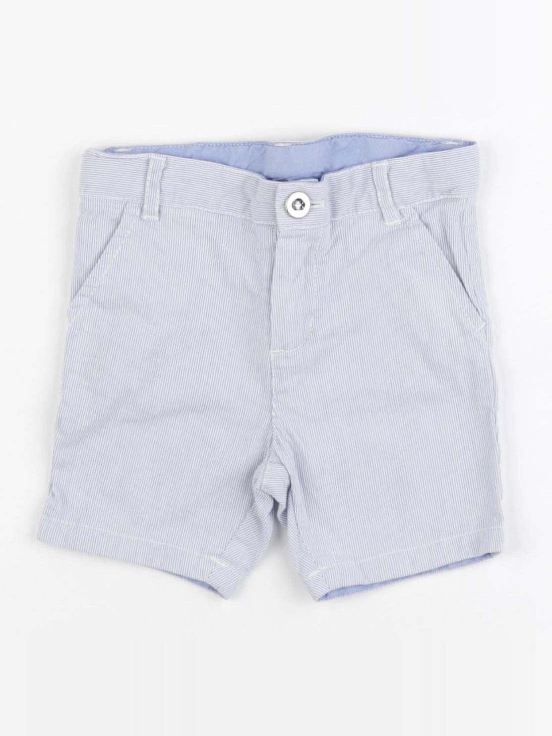 Jacadi - short bleu - 12 mois