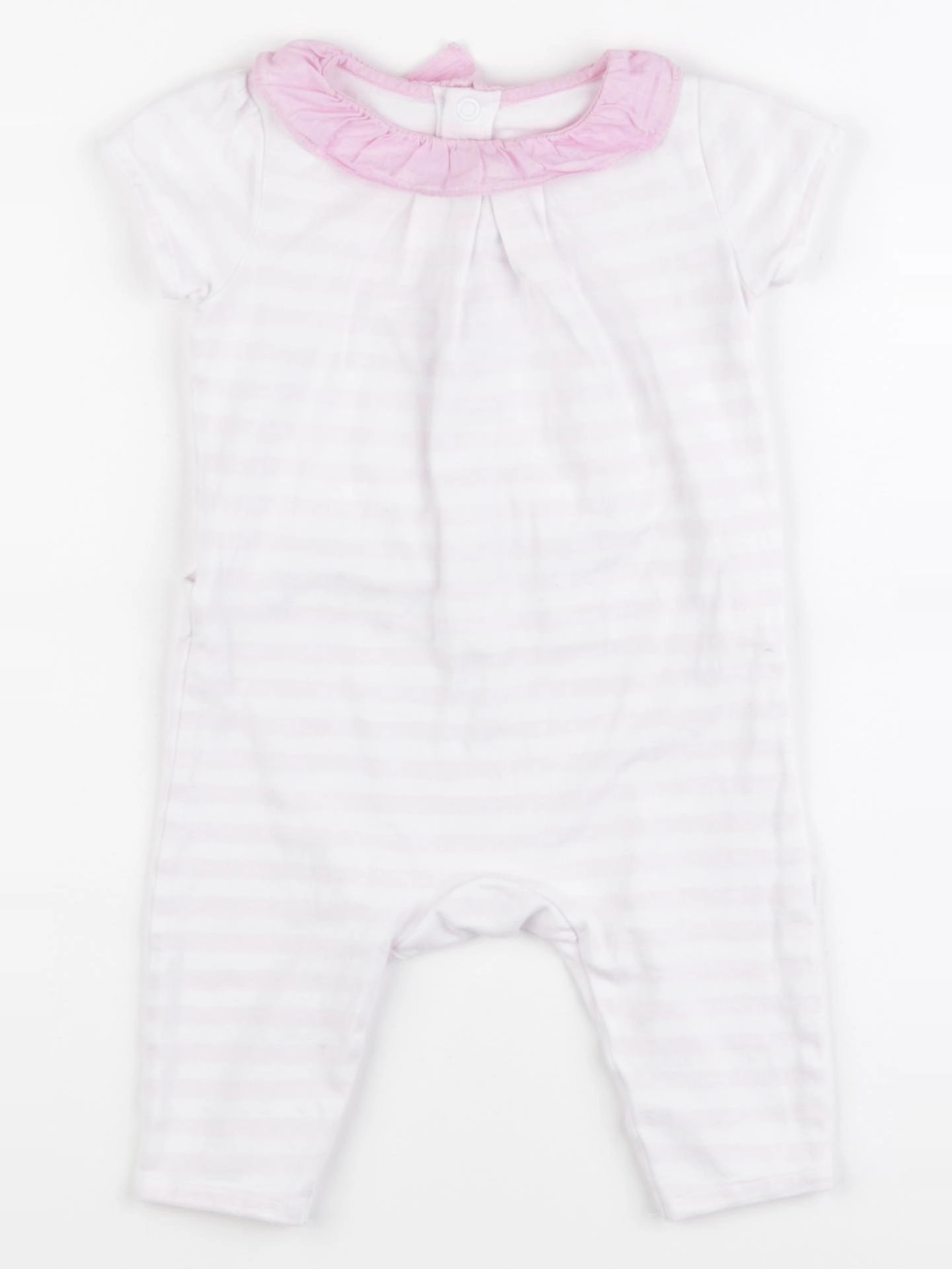 Jacadi - combinaison rose - 6 mois