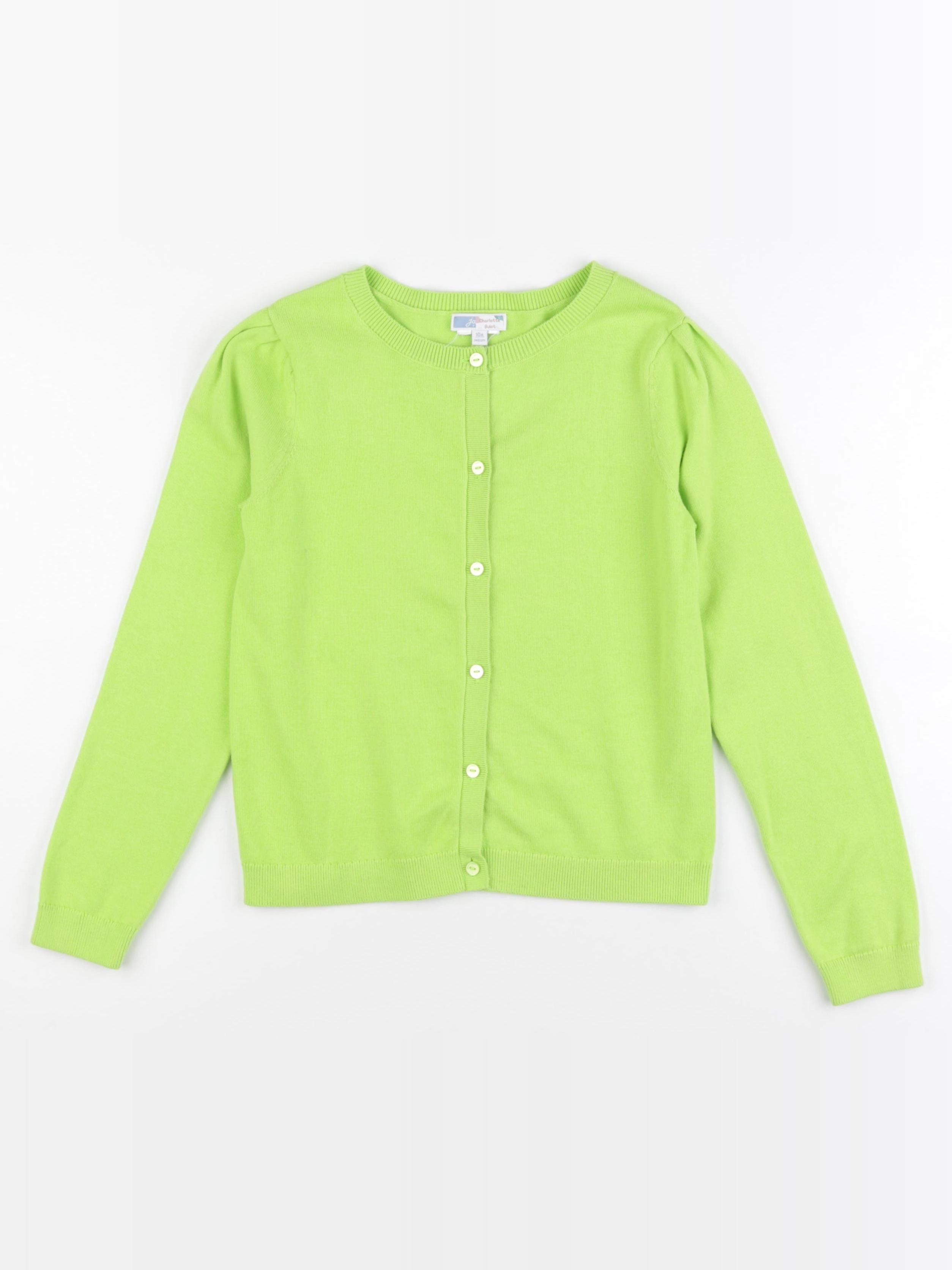 Jacadi - gilet vert - 10 ans